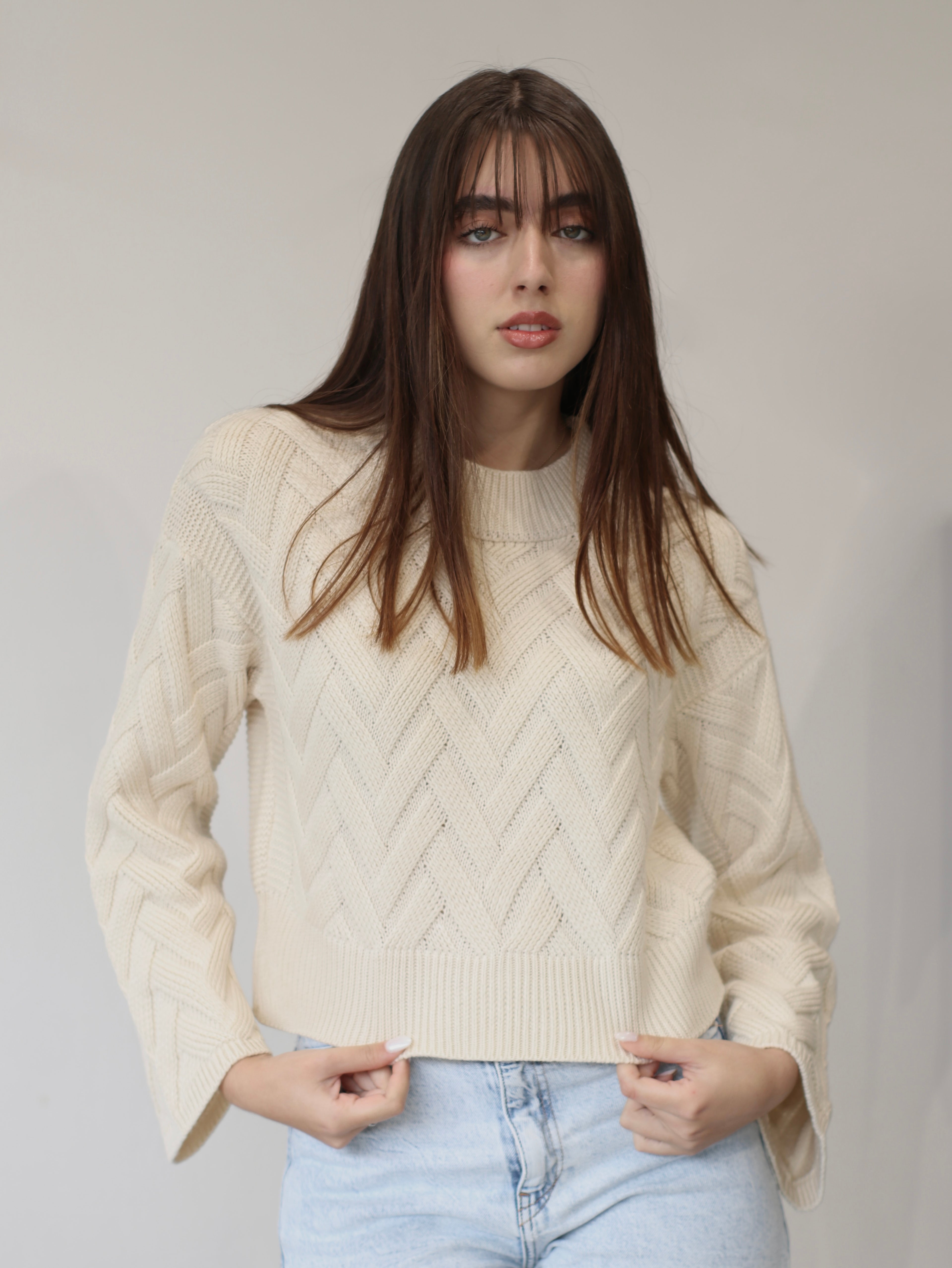 Chompa Acampanada - Frozen Dew