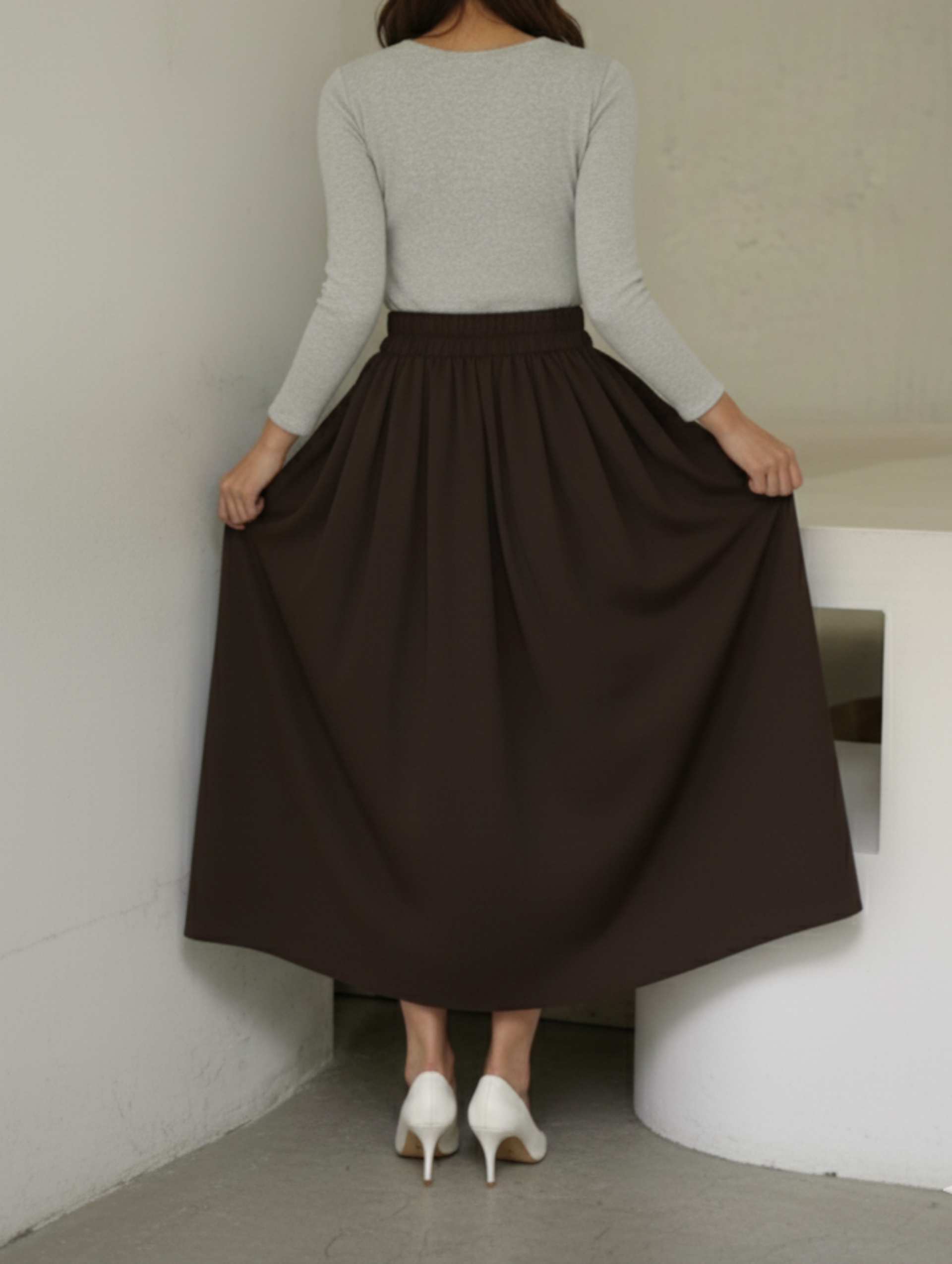 Falda Lisboa - Chocolate