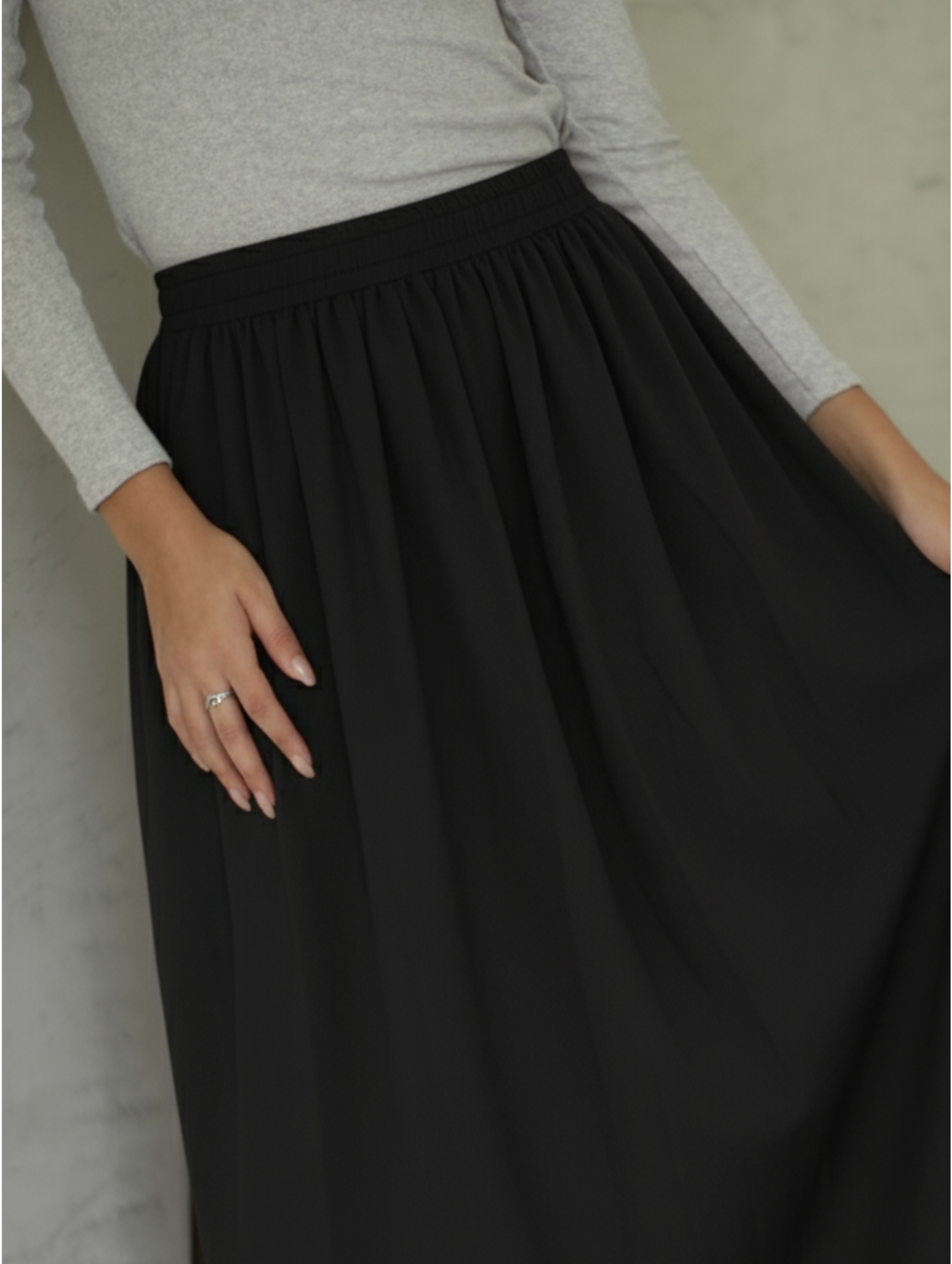 Falda Lisboa - Black