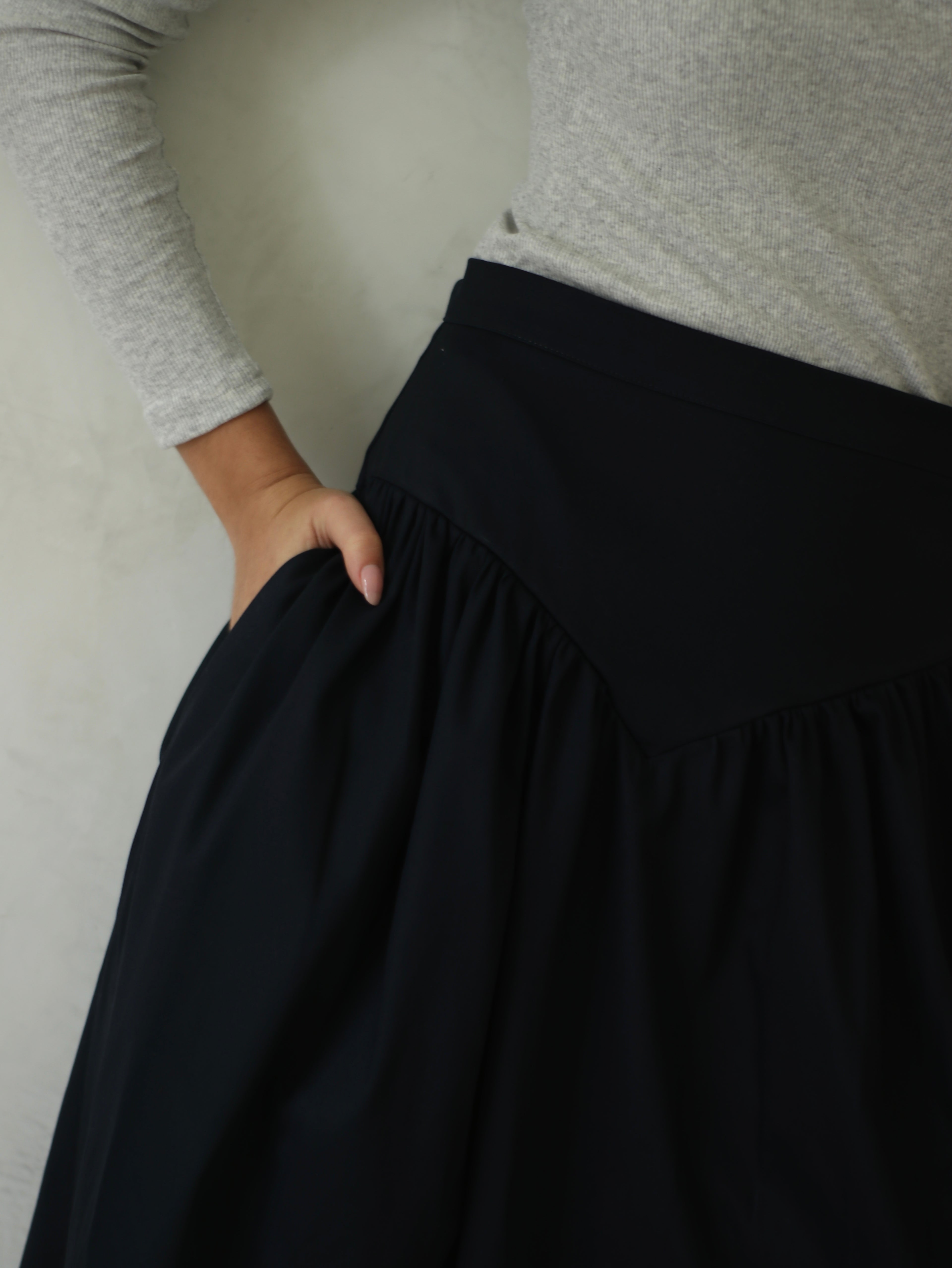 Falda Olivia - Navy Blue