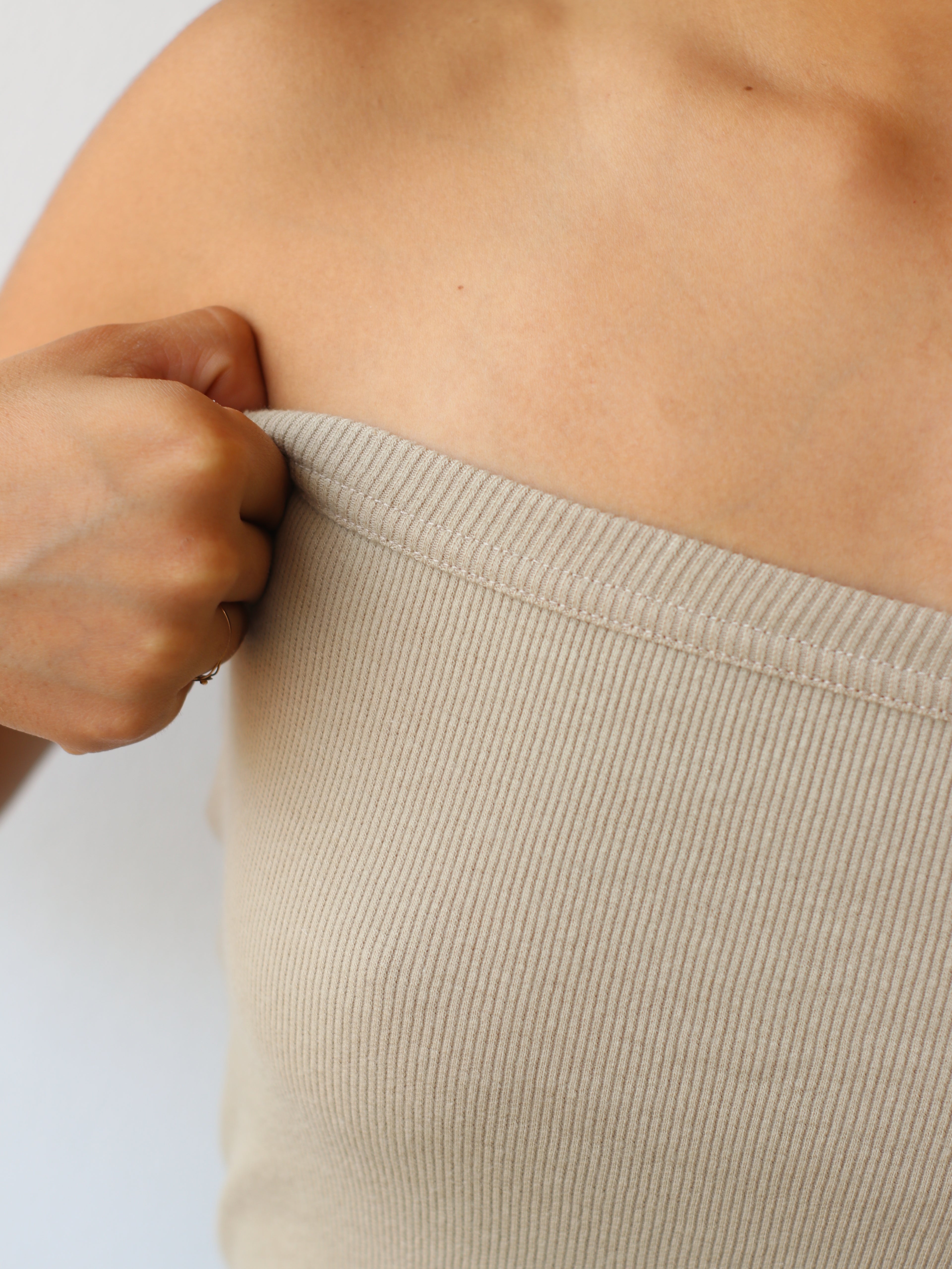 Acanalado Sin Mangas - Frozen Dew