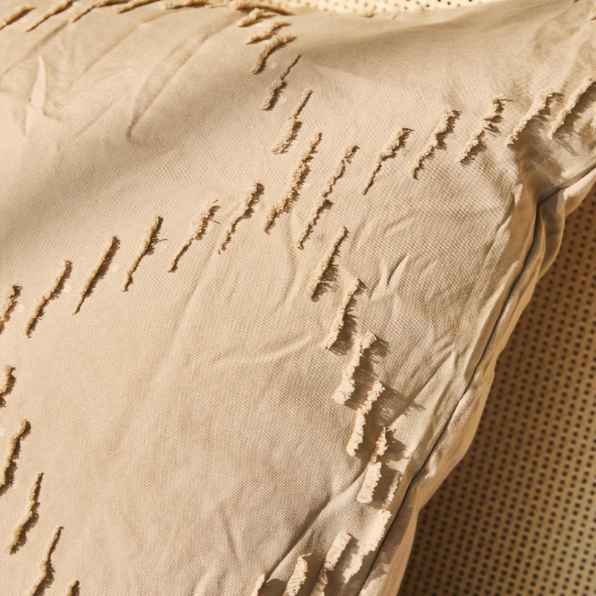 DUVET COVER BOHO - TAUPE