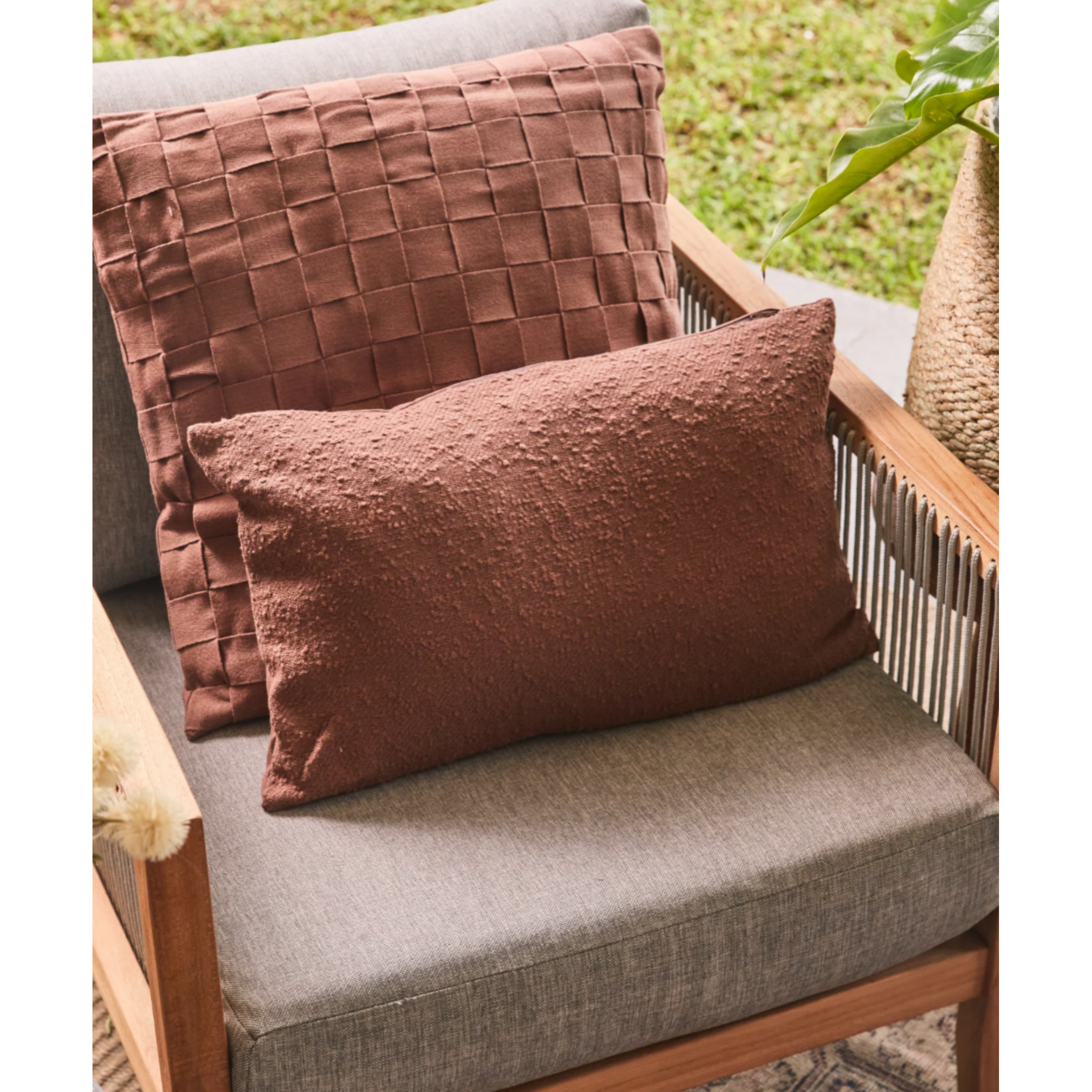 Cojín Milan Terracotta - Large