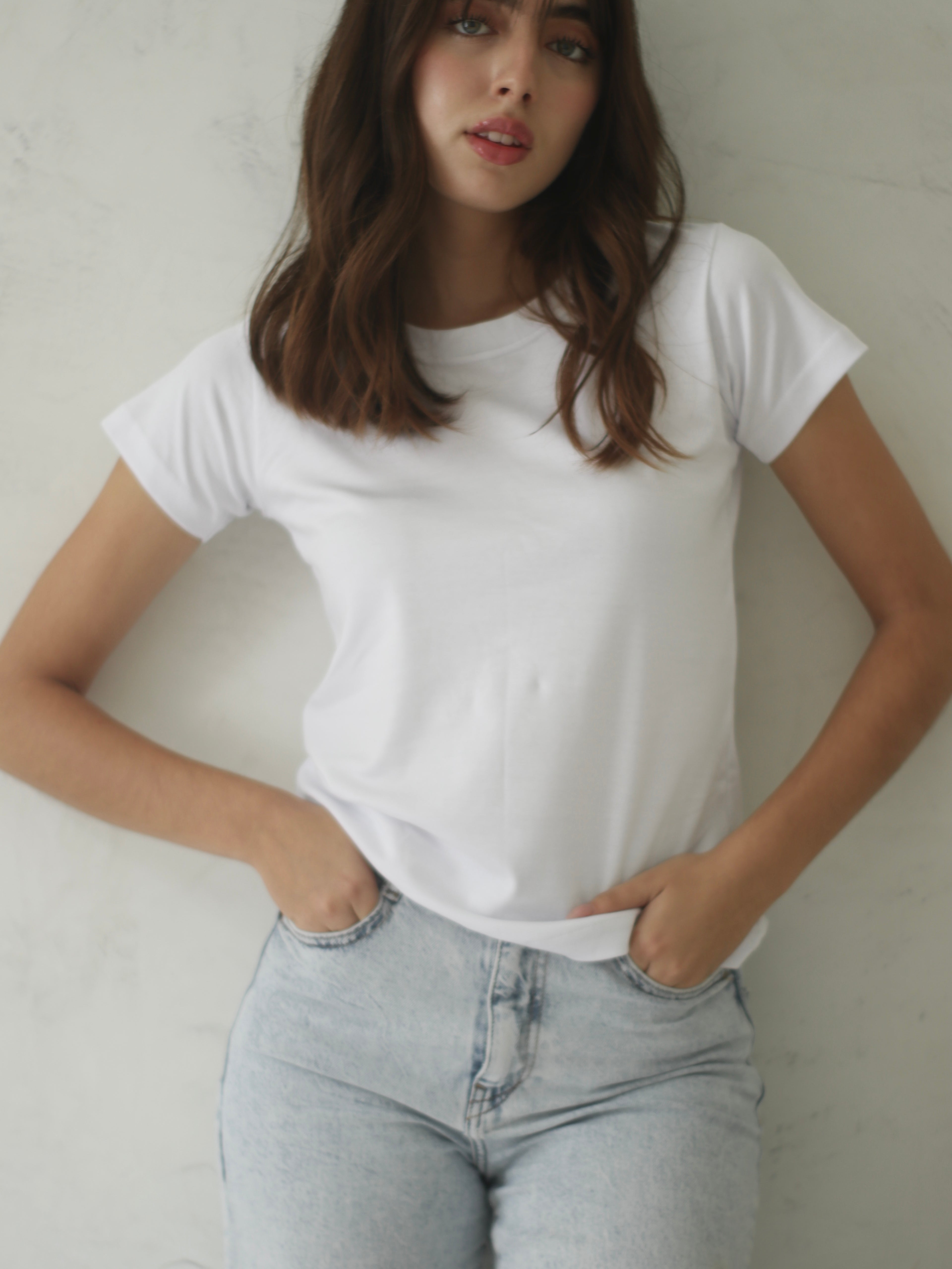 Camiseta Pima- White