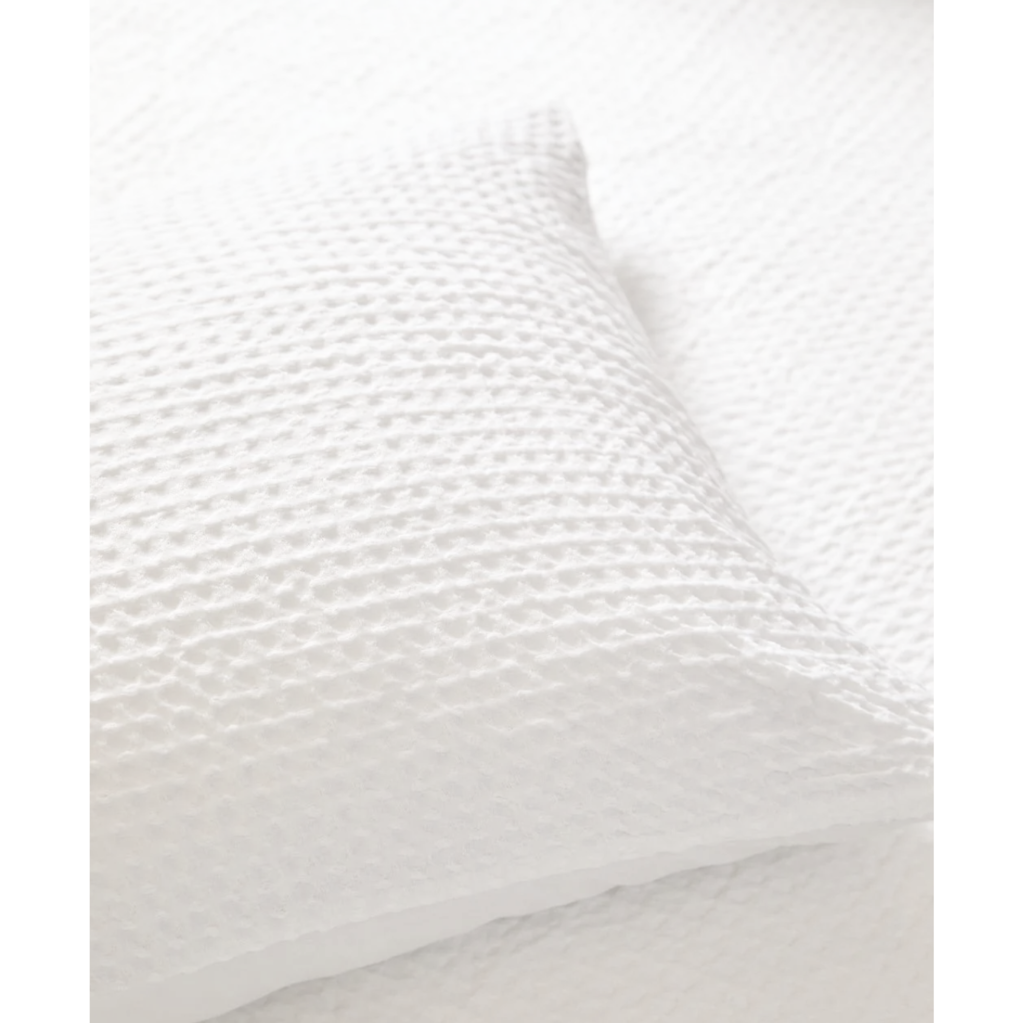 DUVET COVER WAFFLE - WHITE
