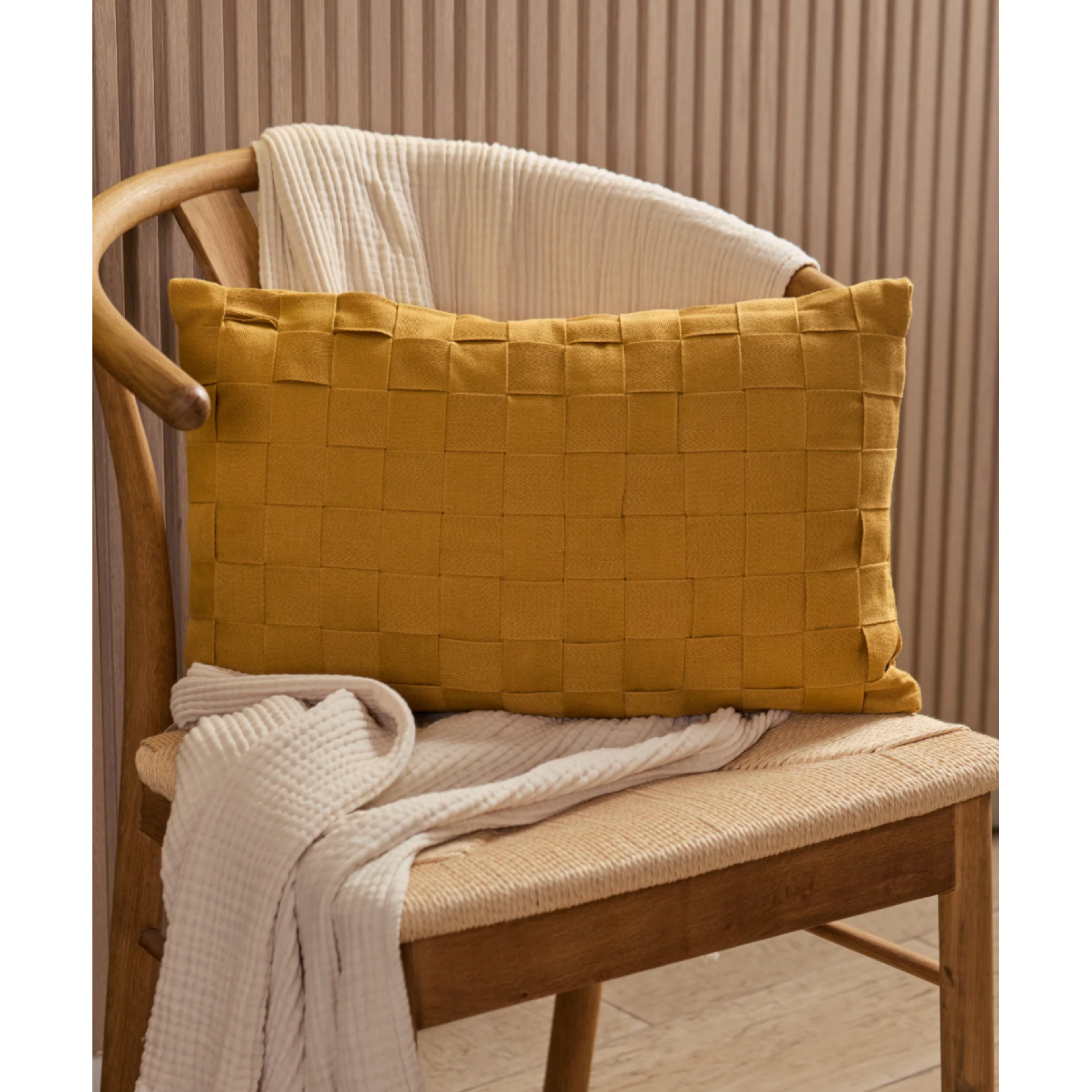 Cojín Milan Mostaza - Small