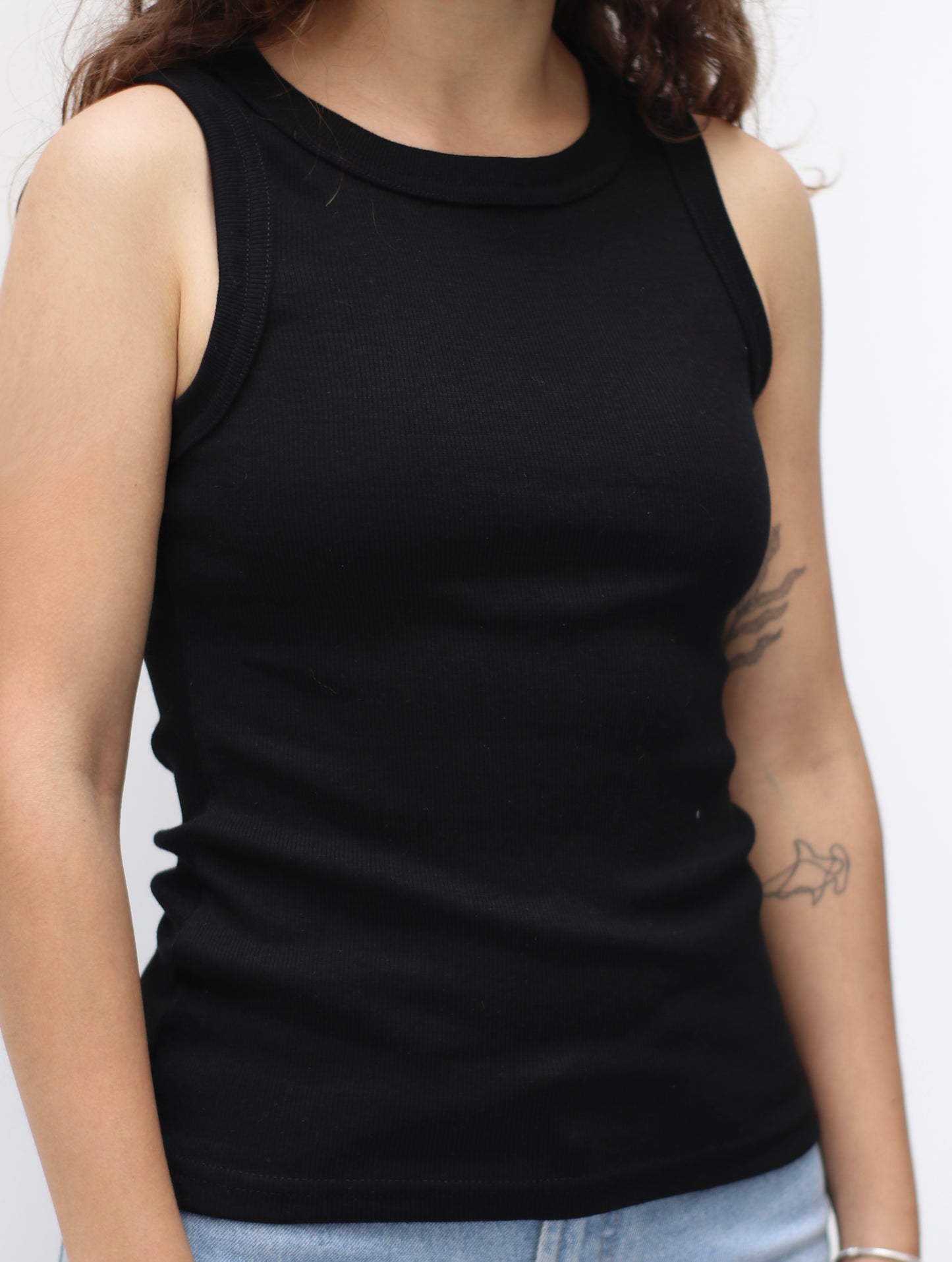 Polo Acanalado Classic - Black