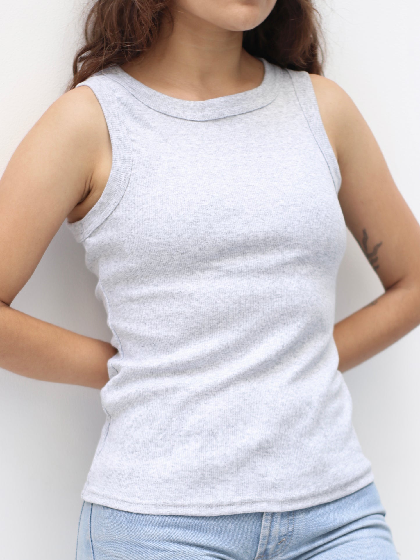 Polo Acanalado Classic - Silver
