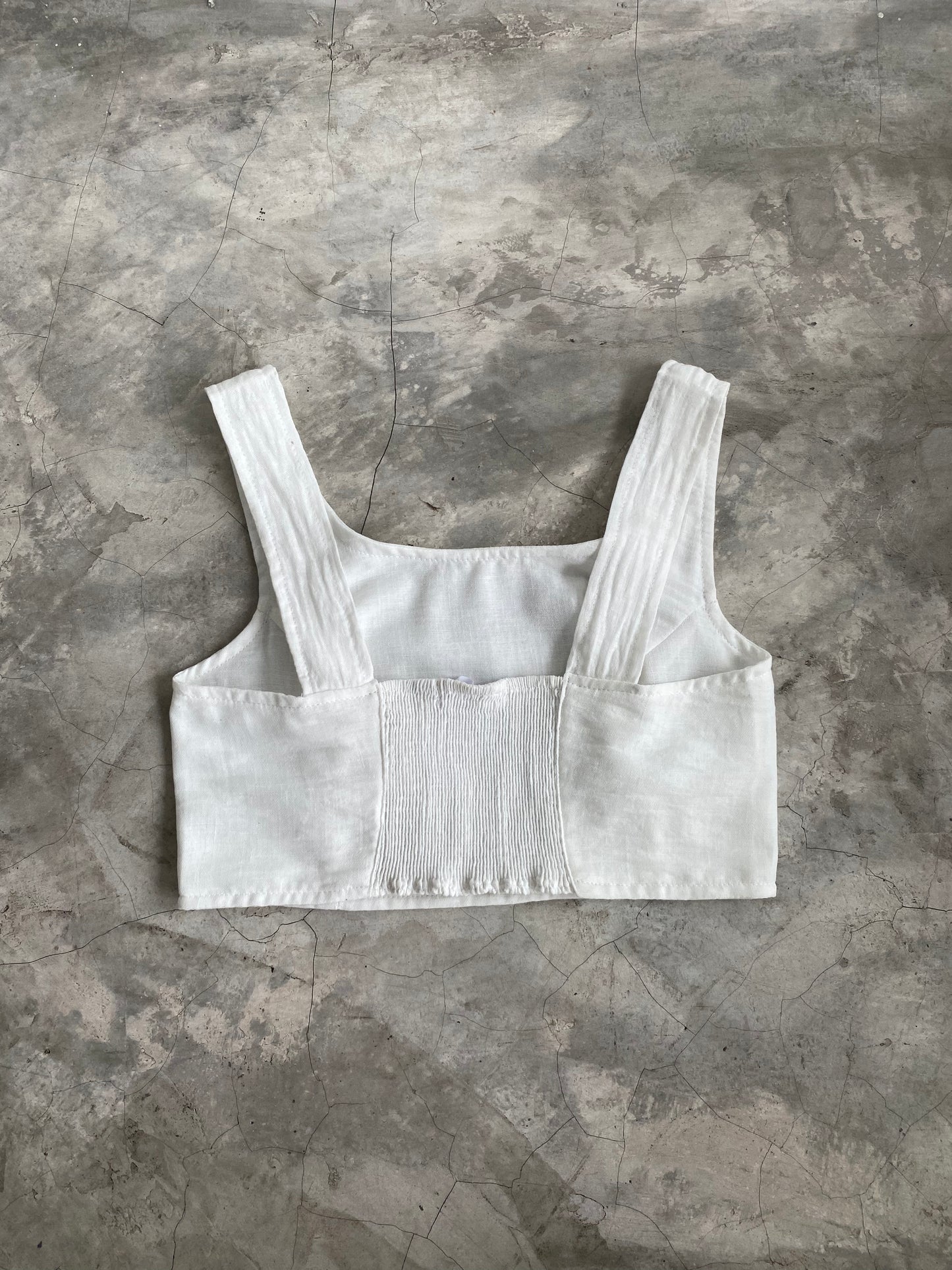 Top Lino Natural - Pearl