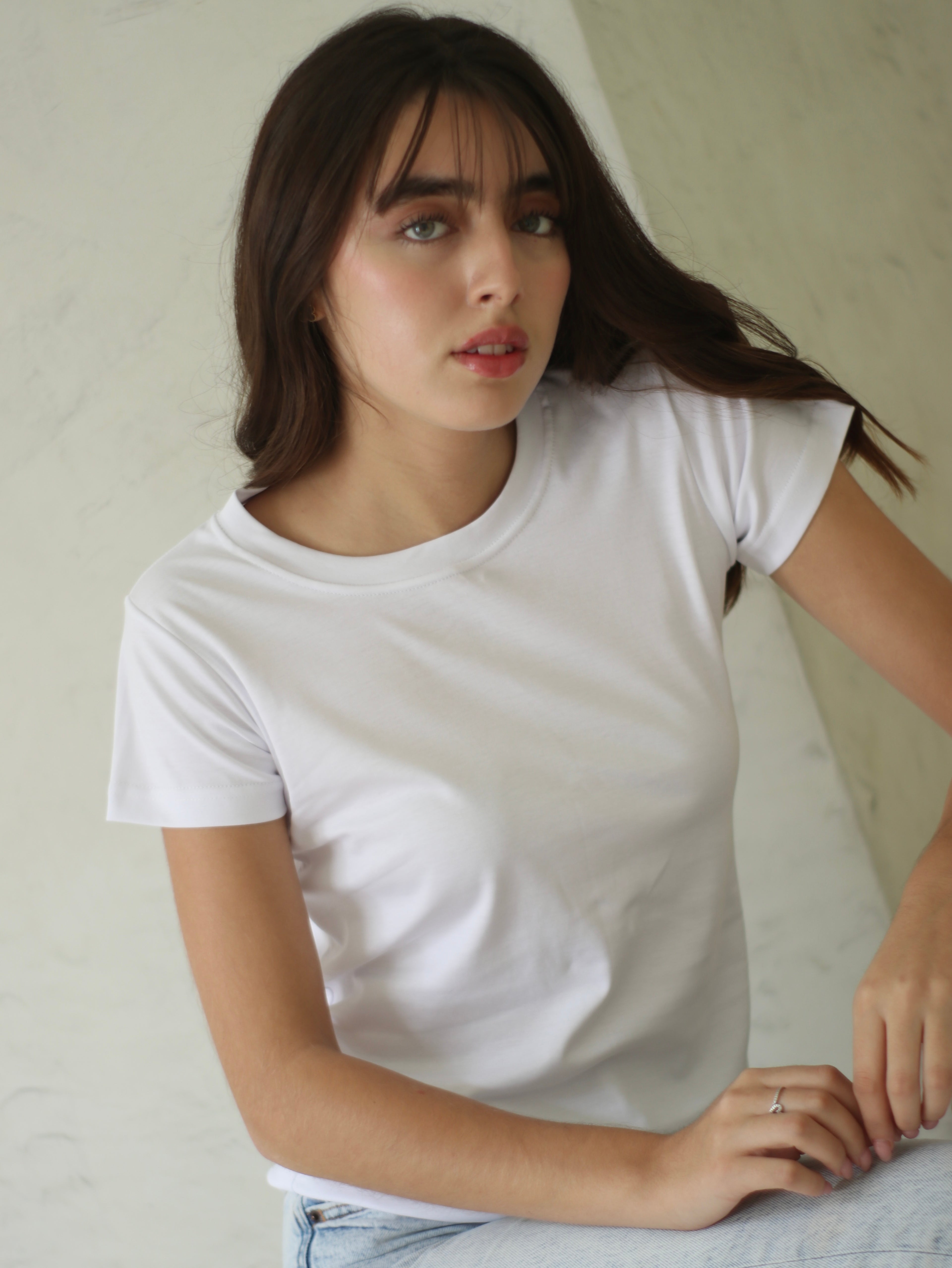 Camiseta Pima- White