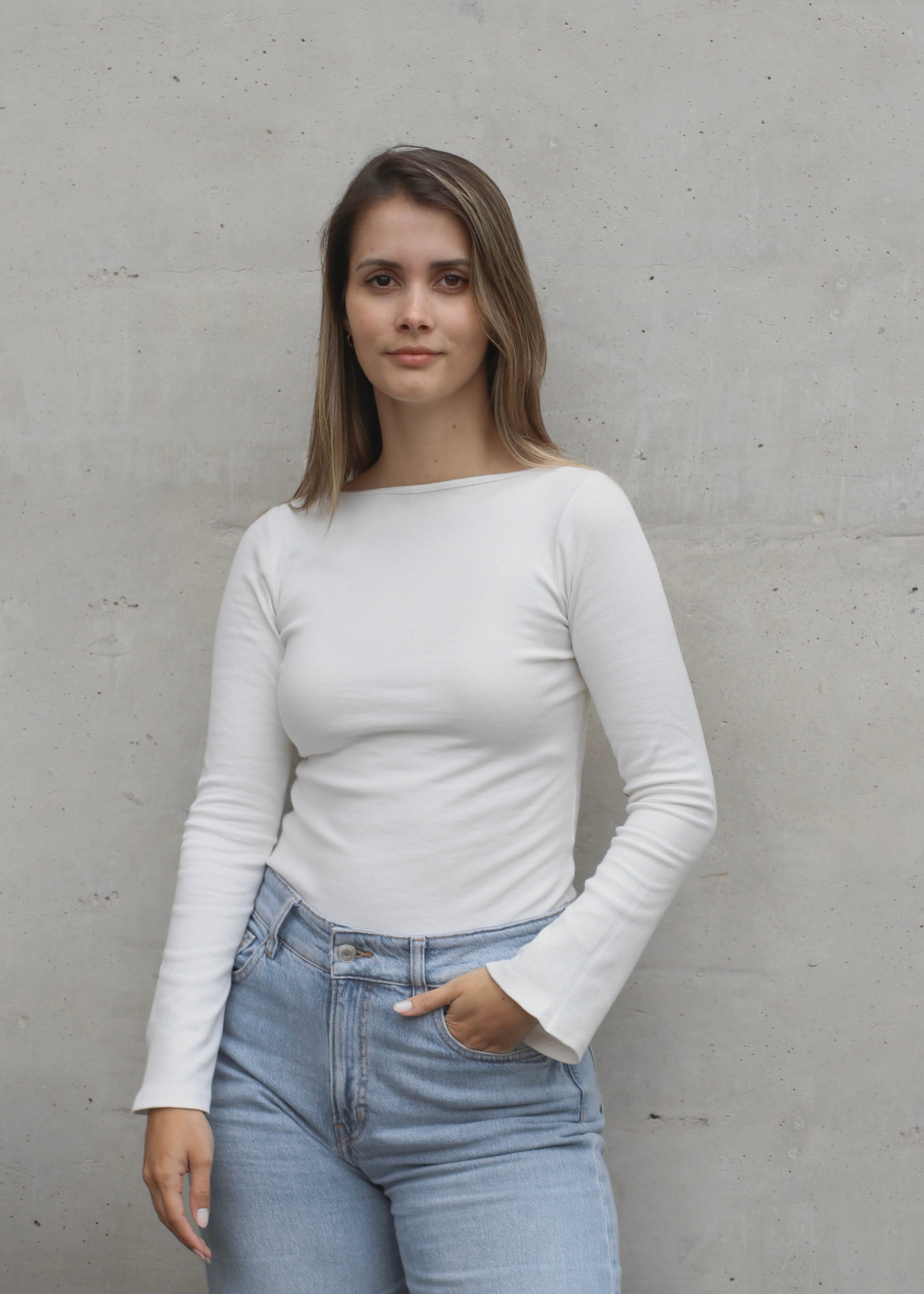 Polo Acampanado - Pearl