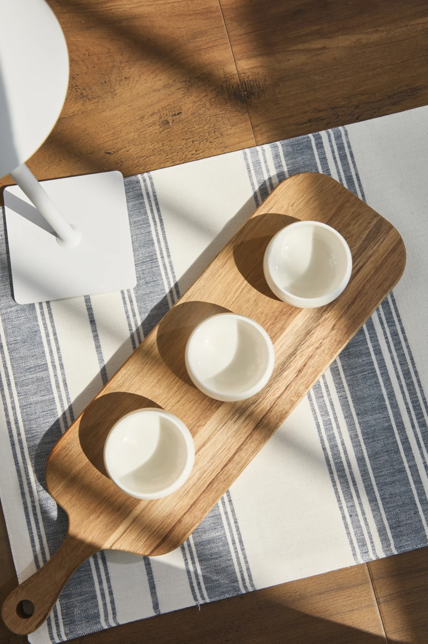 Tabla de Madera para Salsas