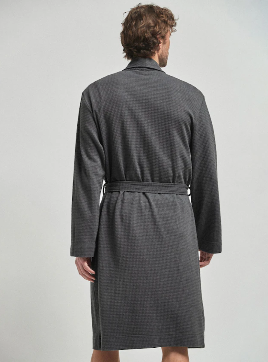 Bata Algodón - Charcoal