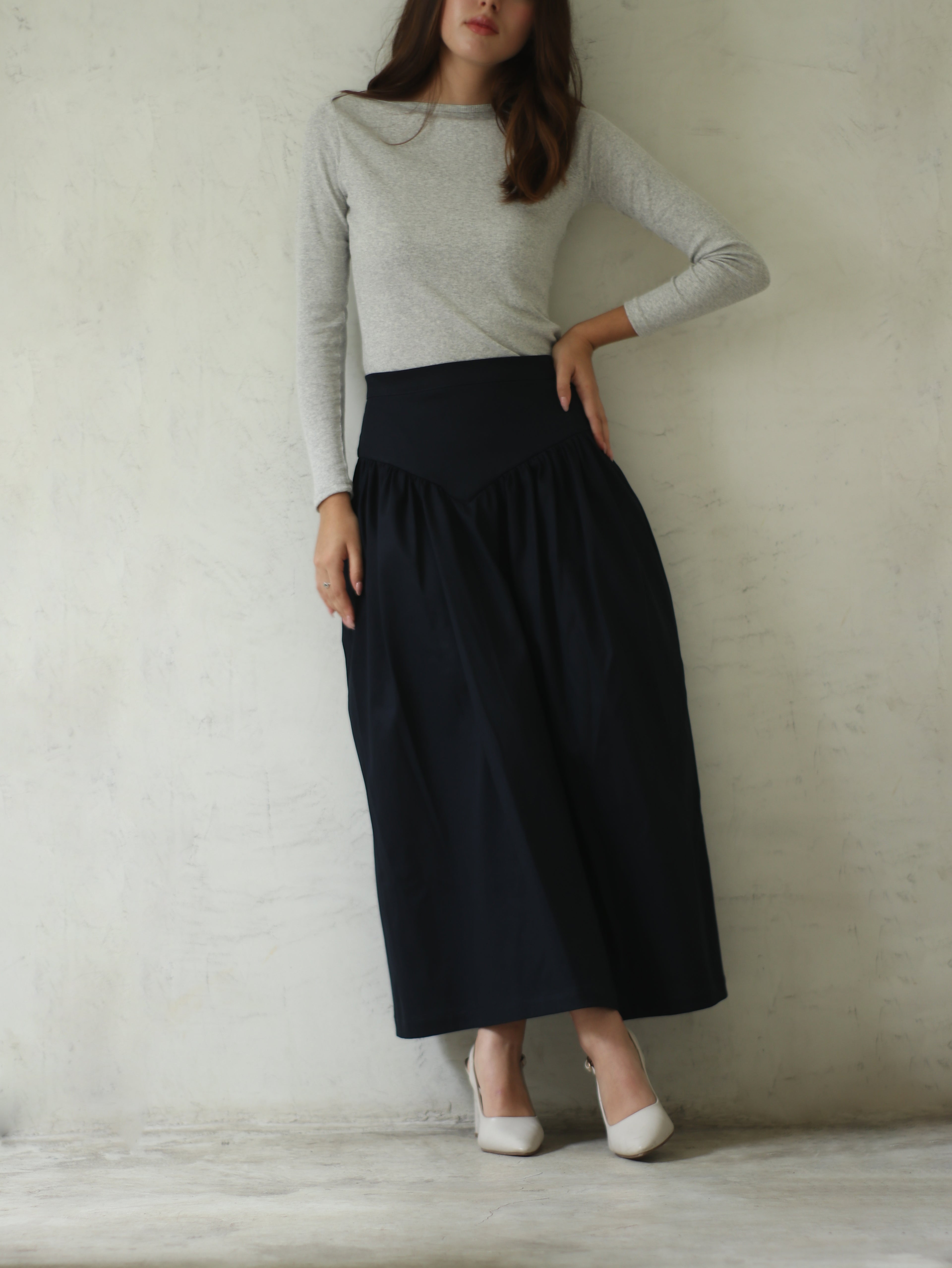 Falda Olivia - Navy Blue