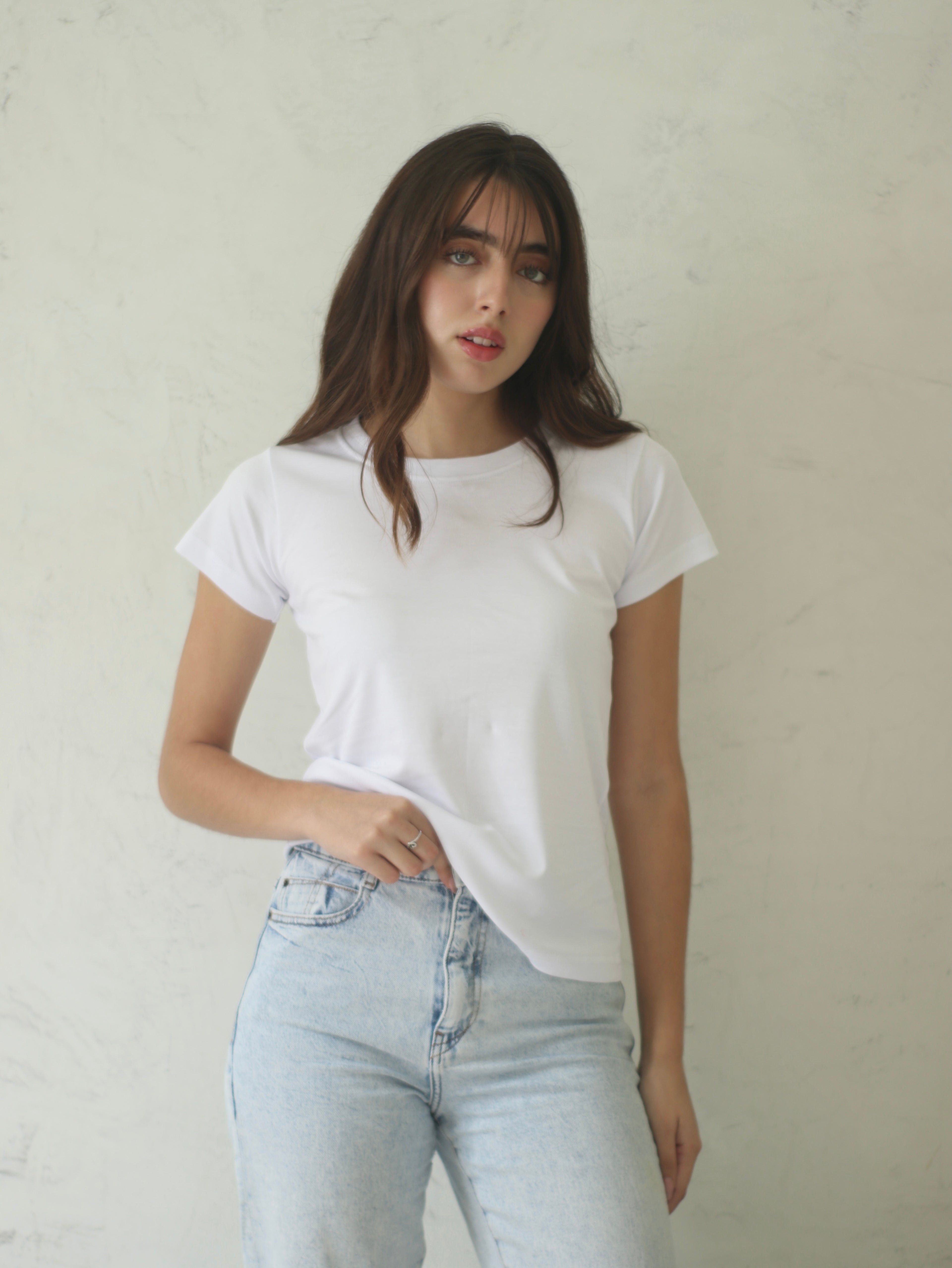 Camiseta Pima- White