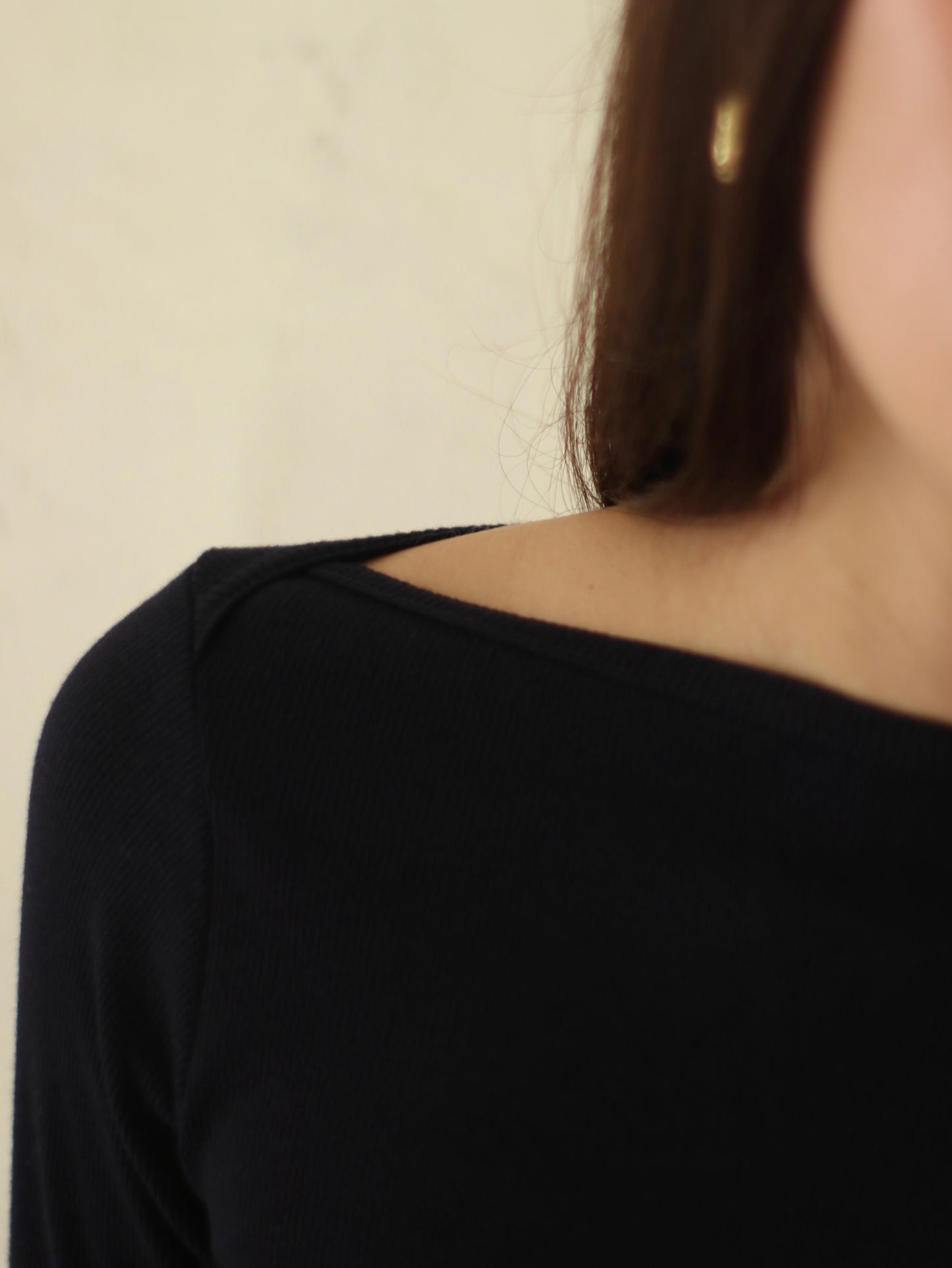 Polo Acanalado - Navy Blue