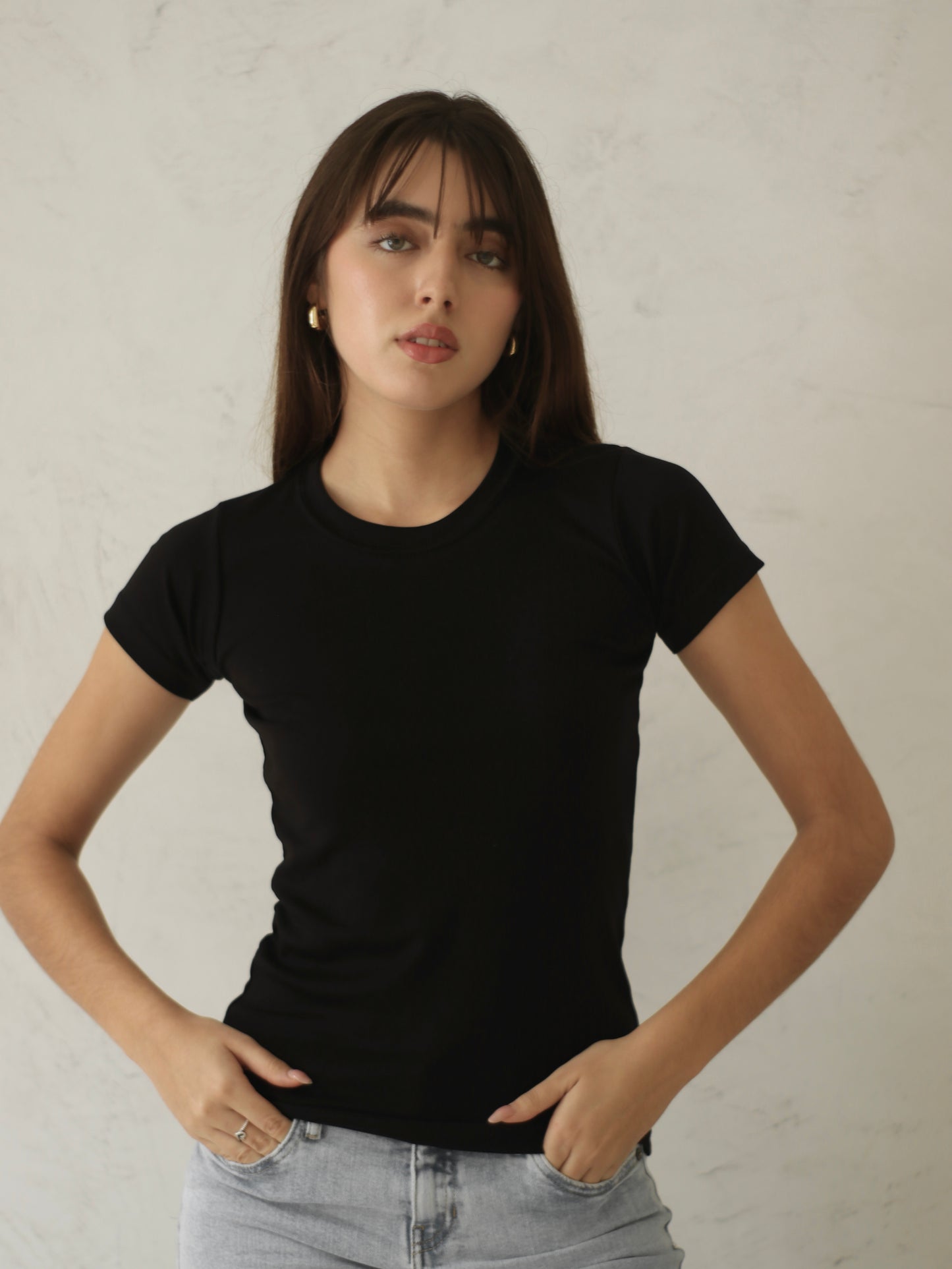 Camiseta Pima- Black