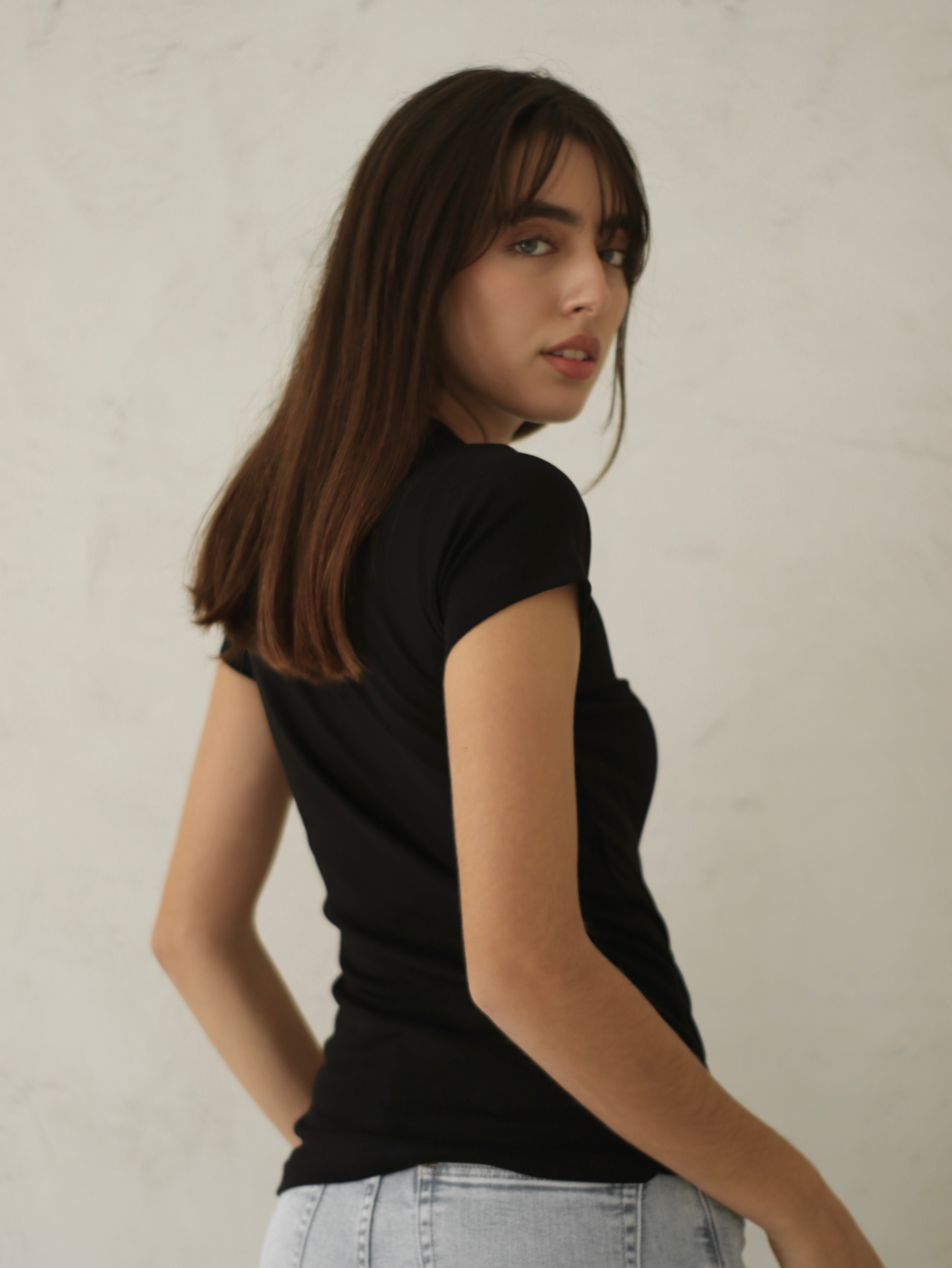 Camiseta Pima- Black