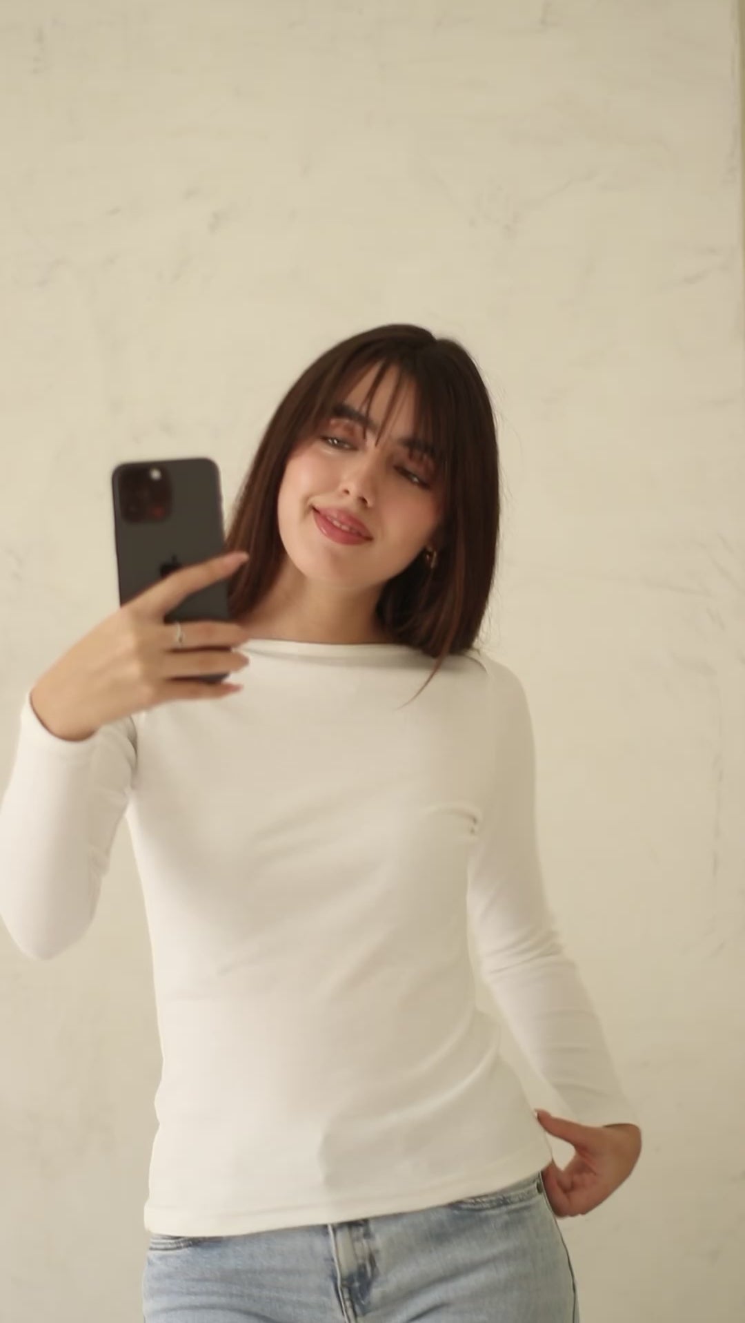 Polo Acanalado - Pearl