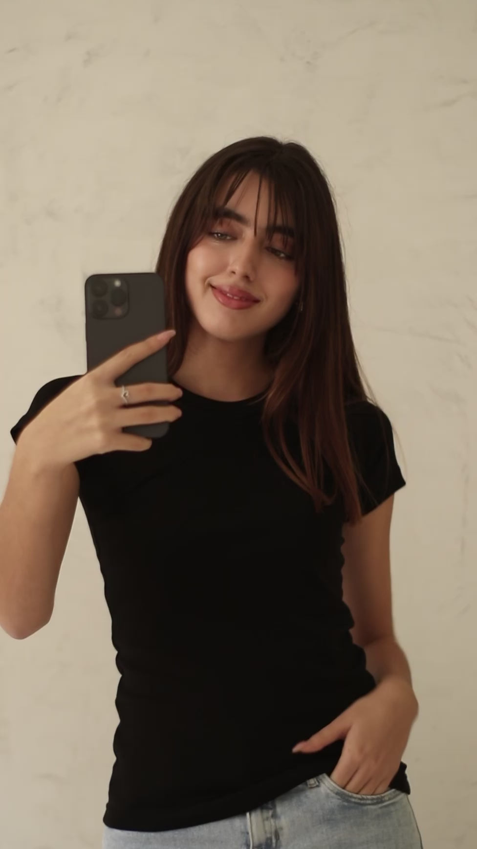 Camiseta Pima- Black