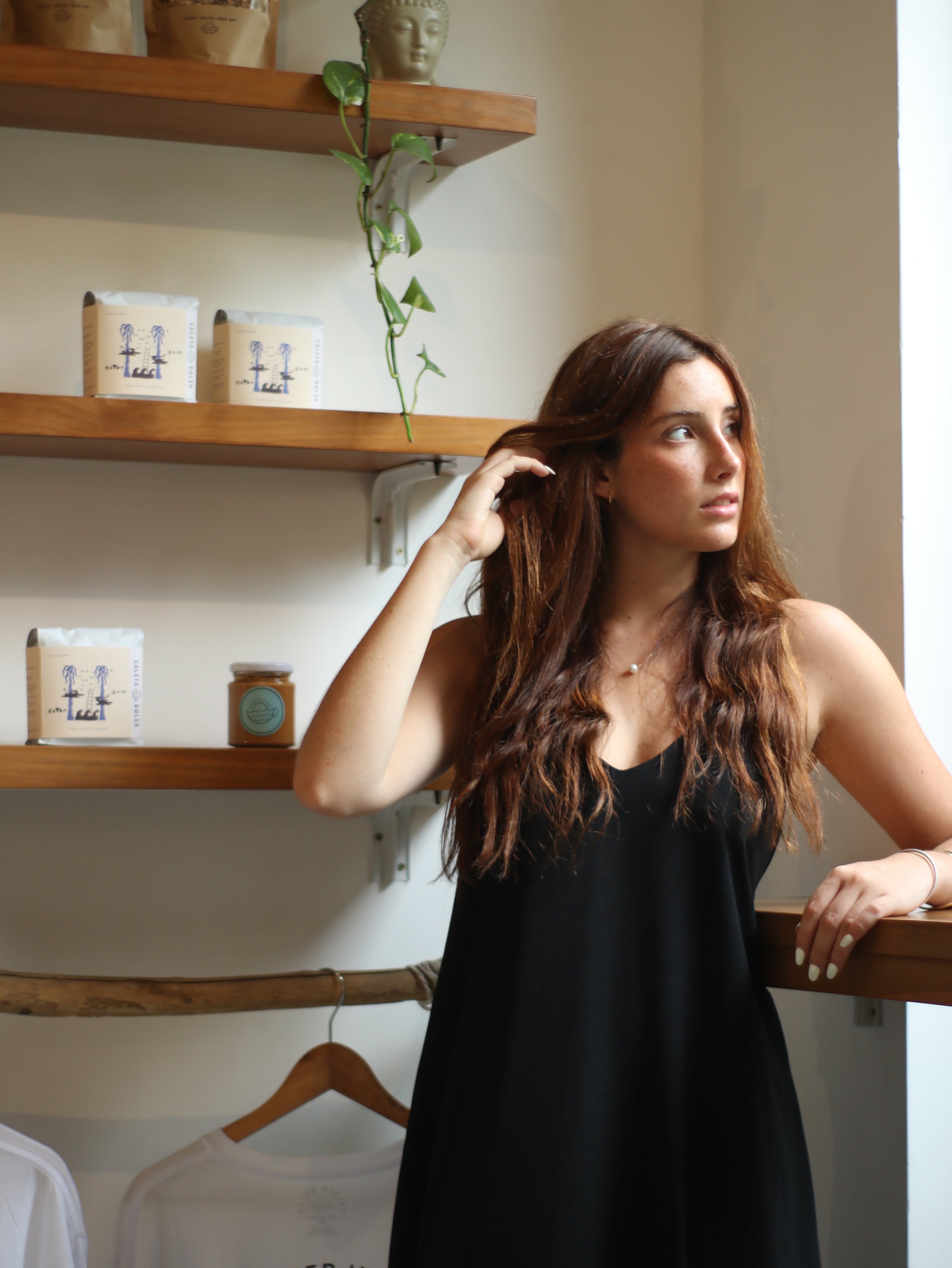 Vestido Sunset Largo Negro