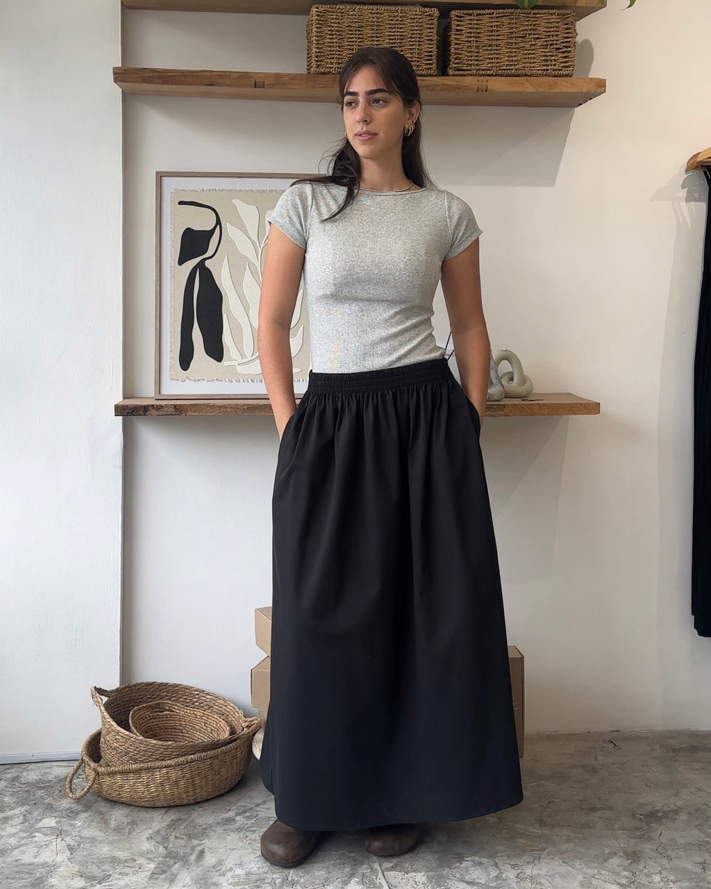 Falda Lisboa - Black