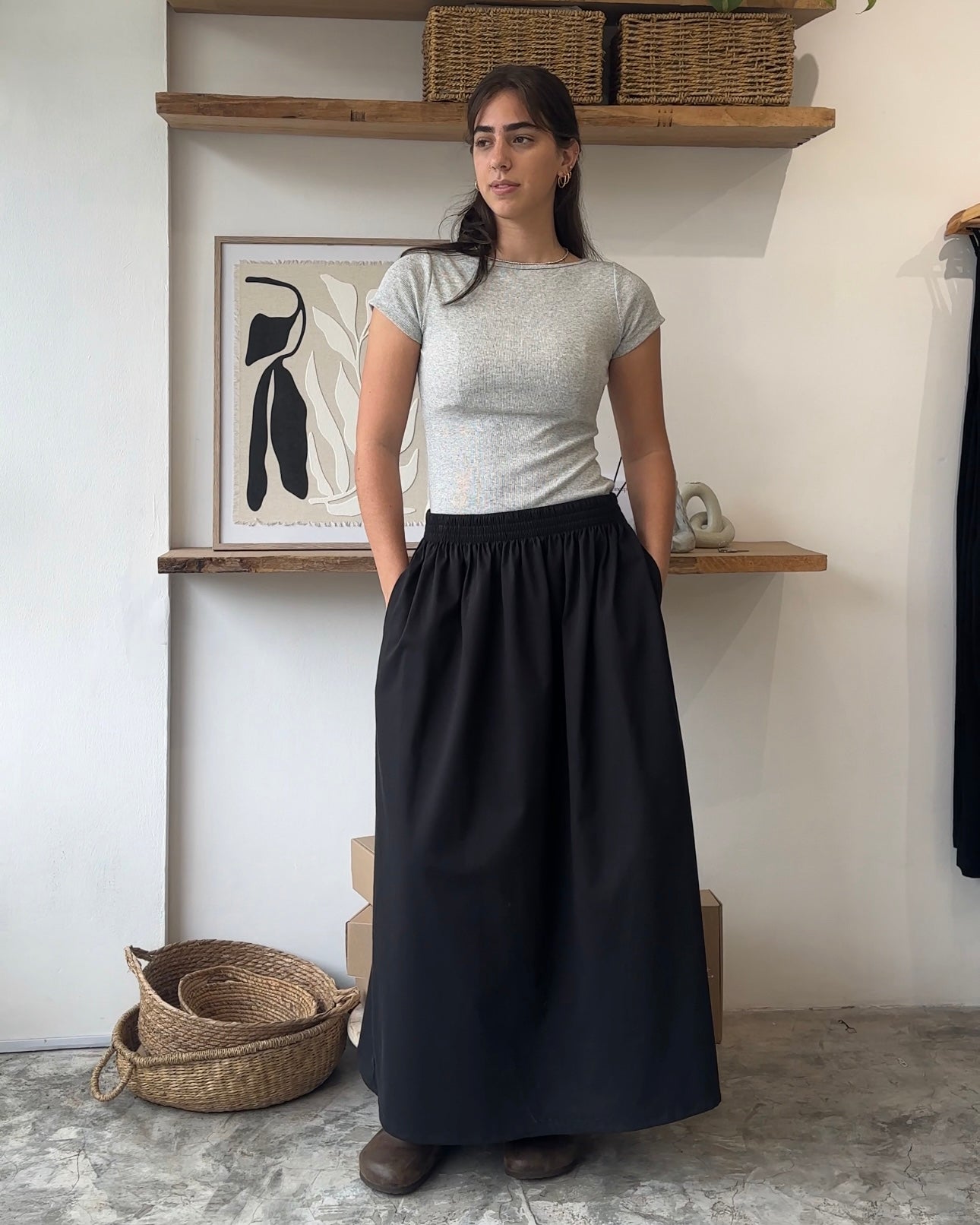 Falda Lisboa - Black