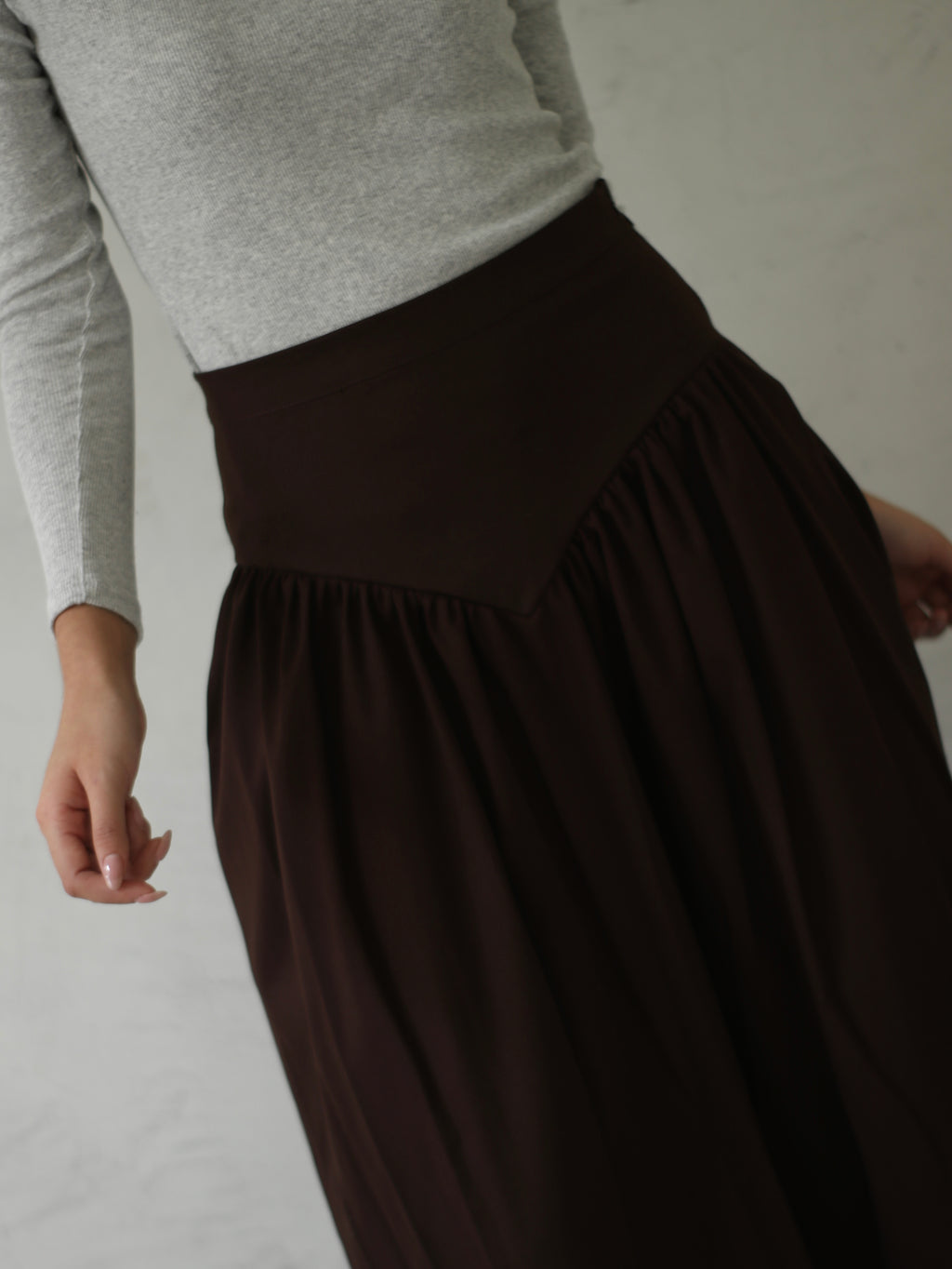 Falda Olivia - Chocolate