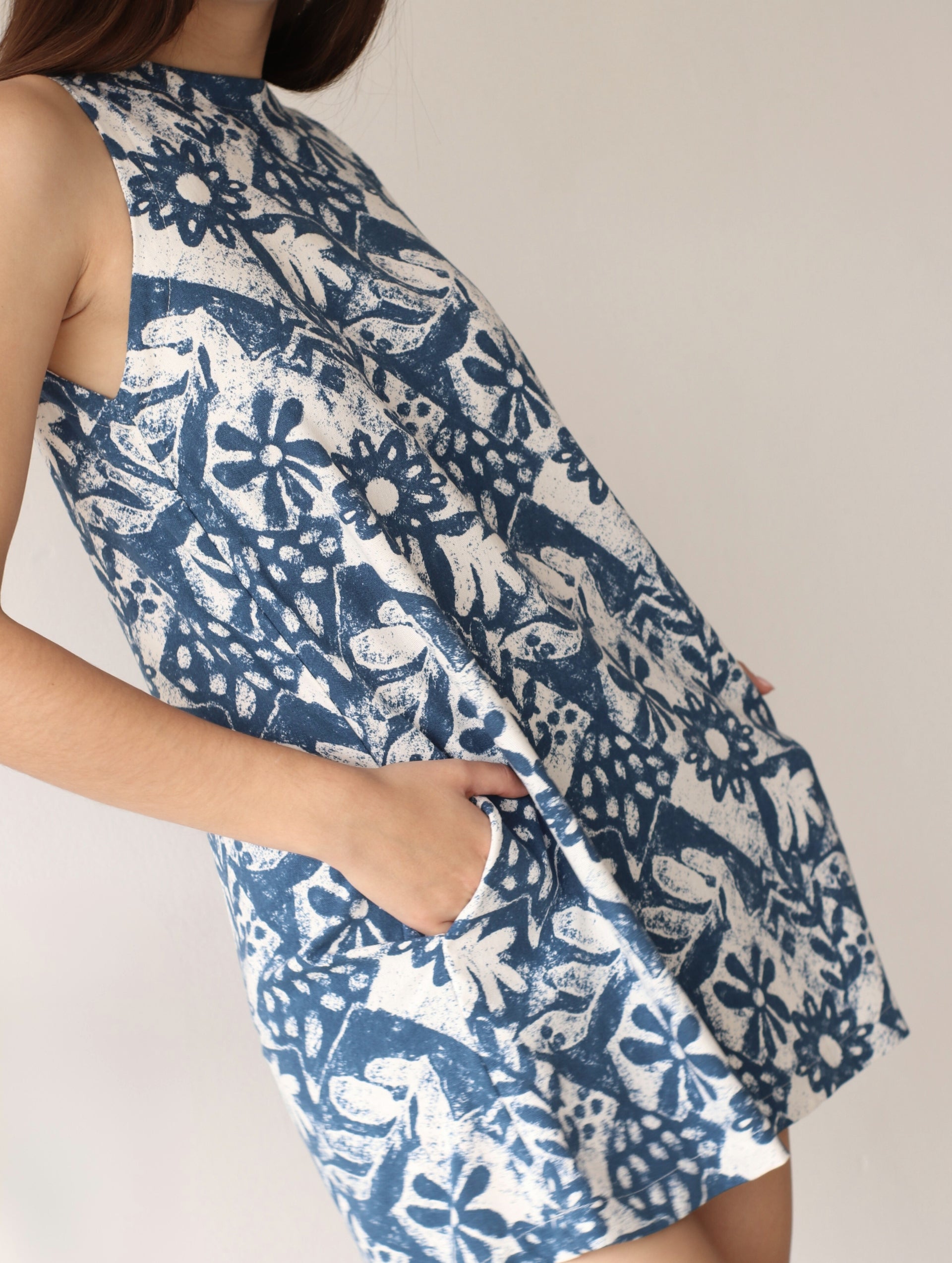 Vestido Lucrecia - Blue Summer