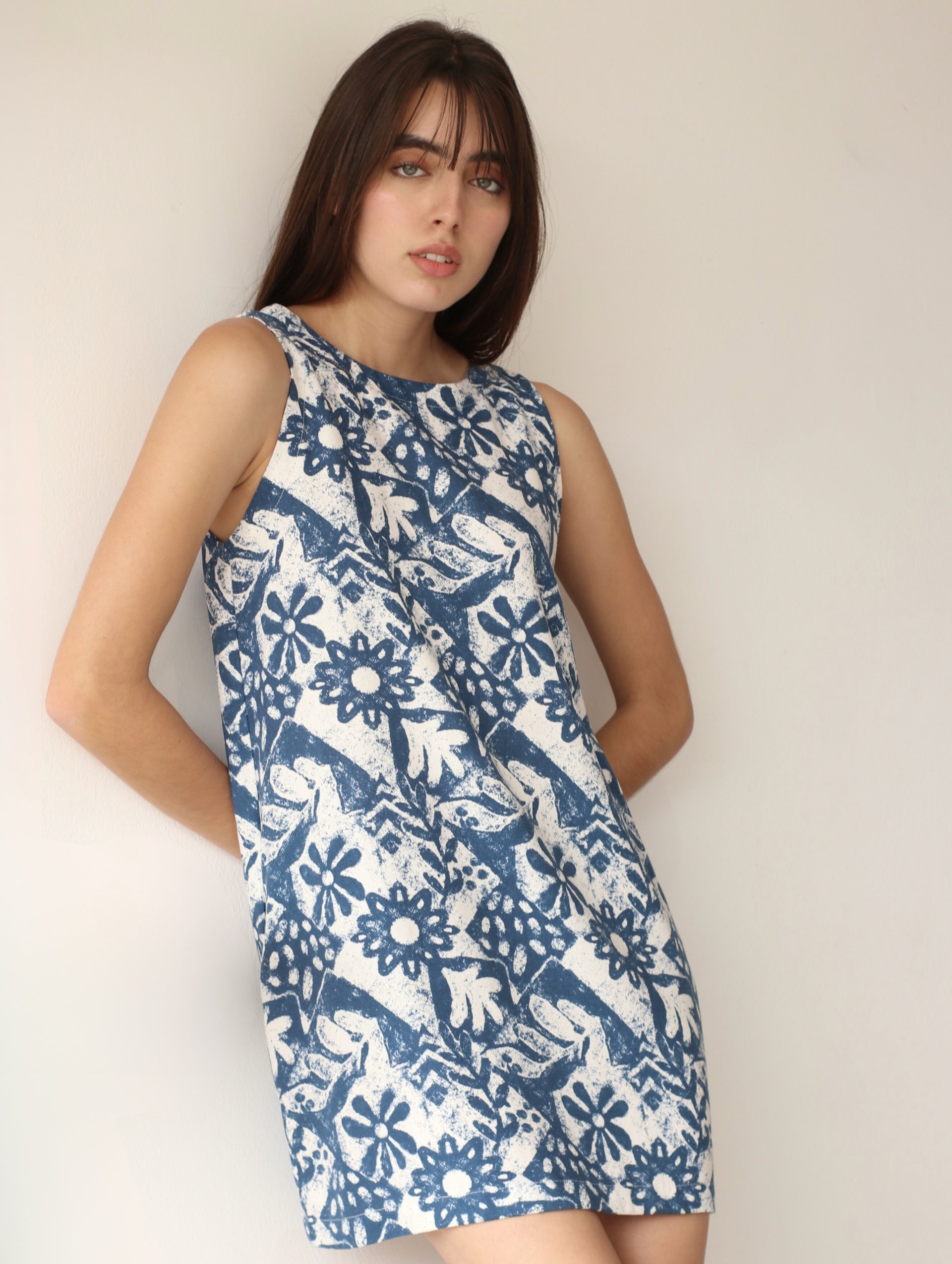 Vestido Lucrecia - Blue Summer
