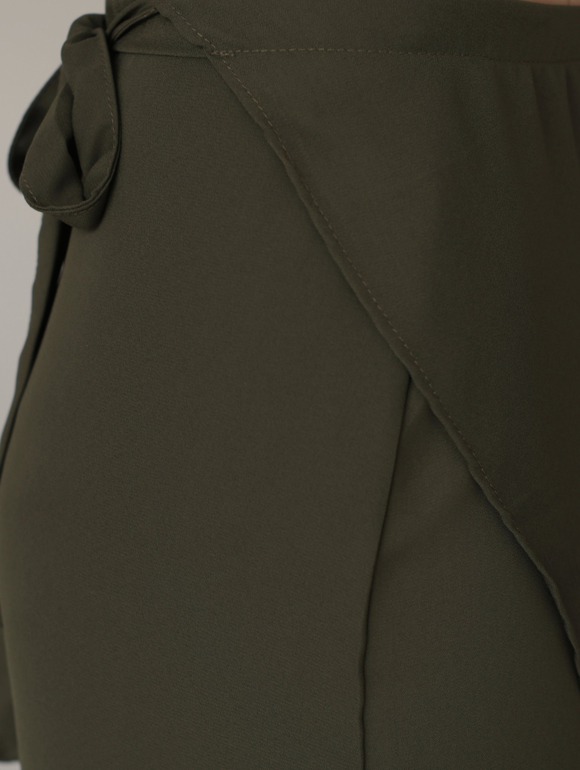 Falda Envolvente - Olive Green