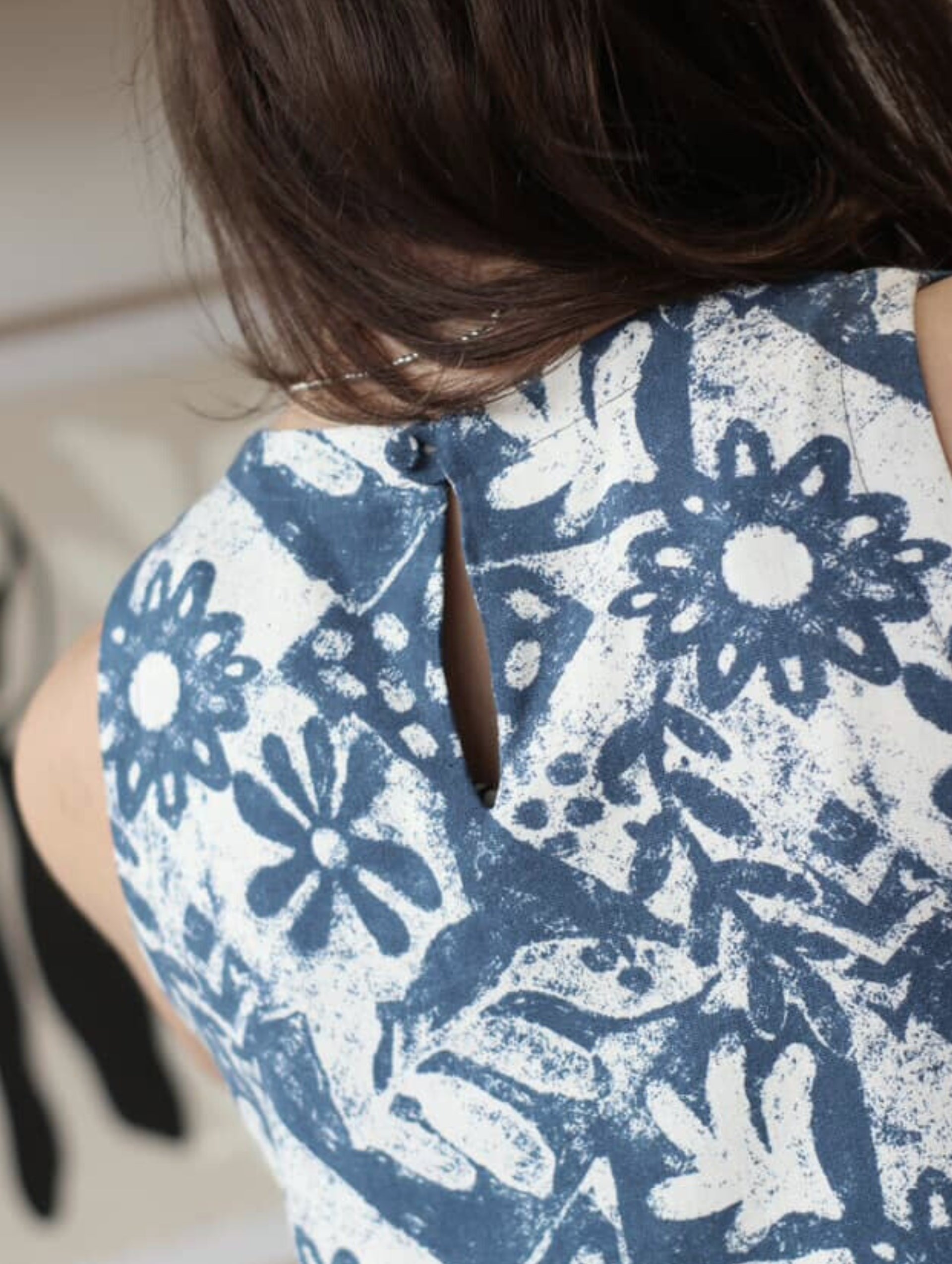 Vestido Lucrecia - Blue Summer