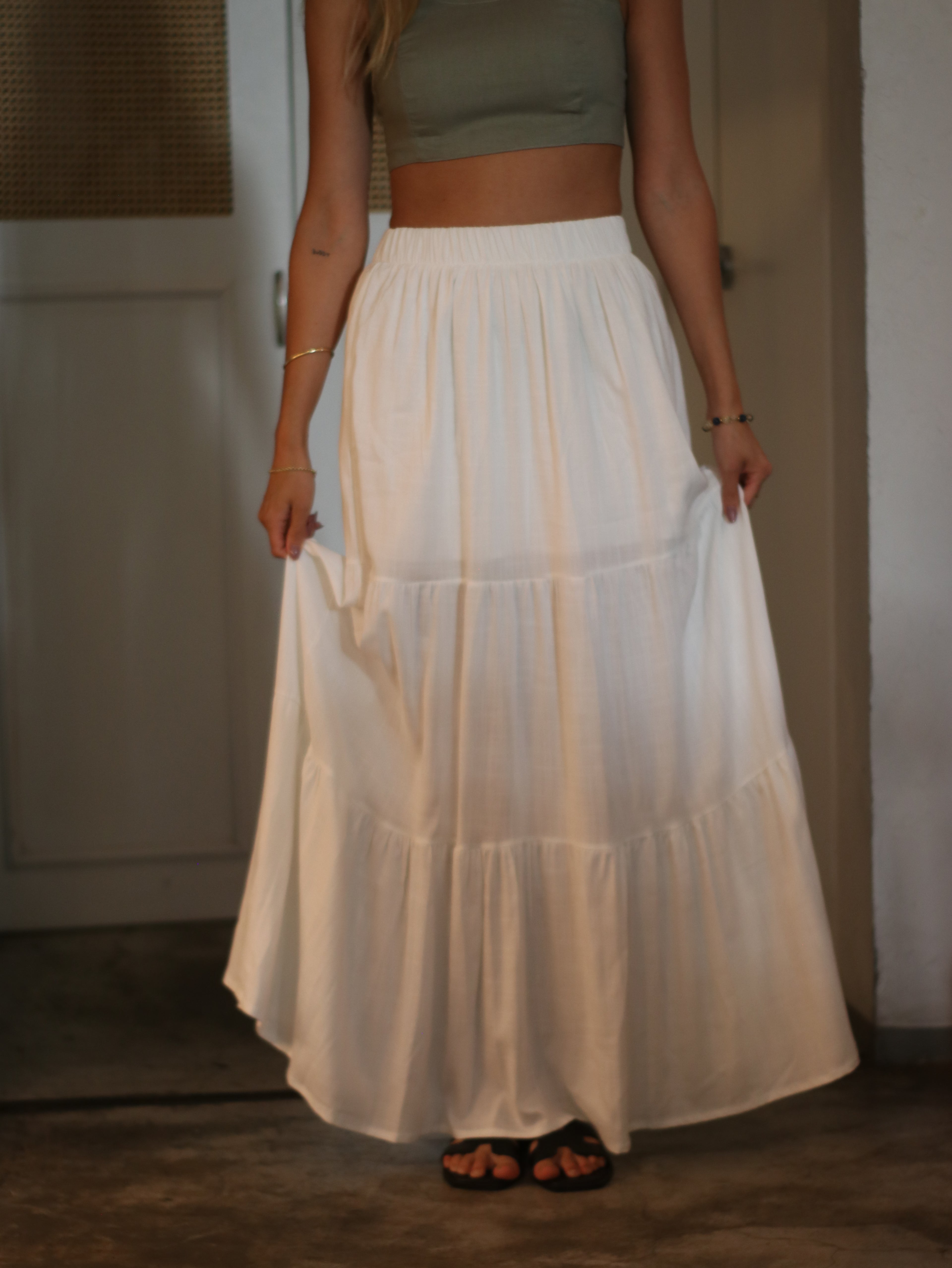 Falda Olivia - Pearl