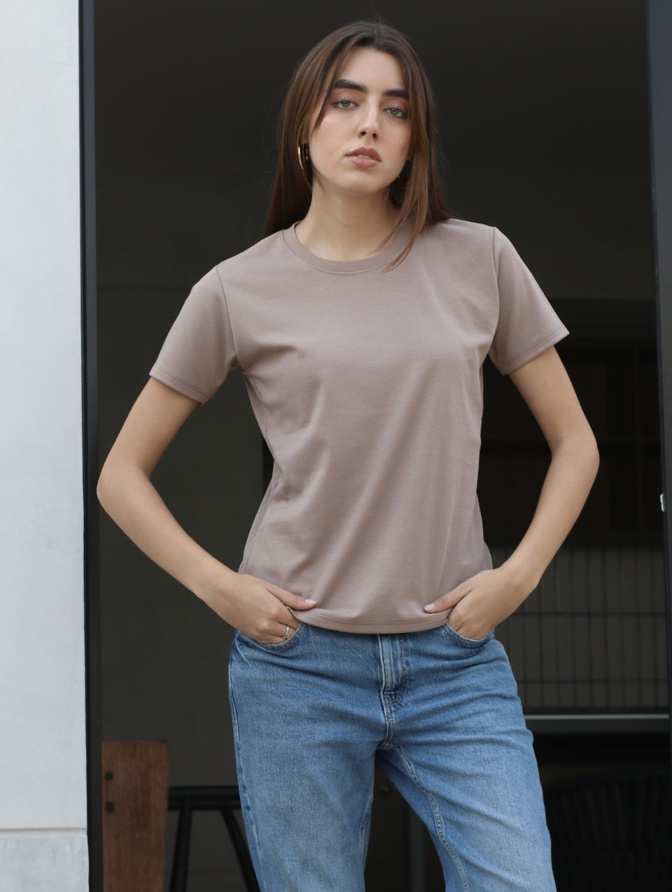 Camiseta Pima Cocoa