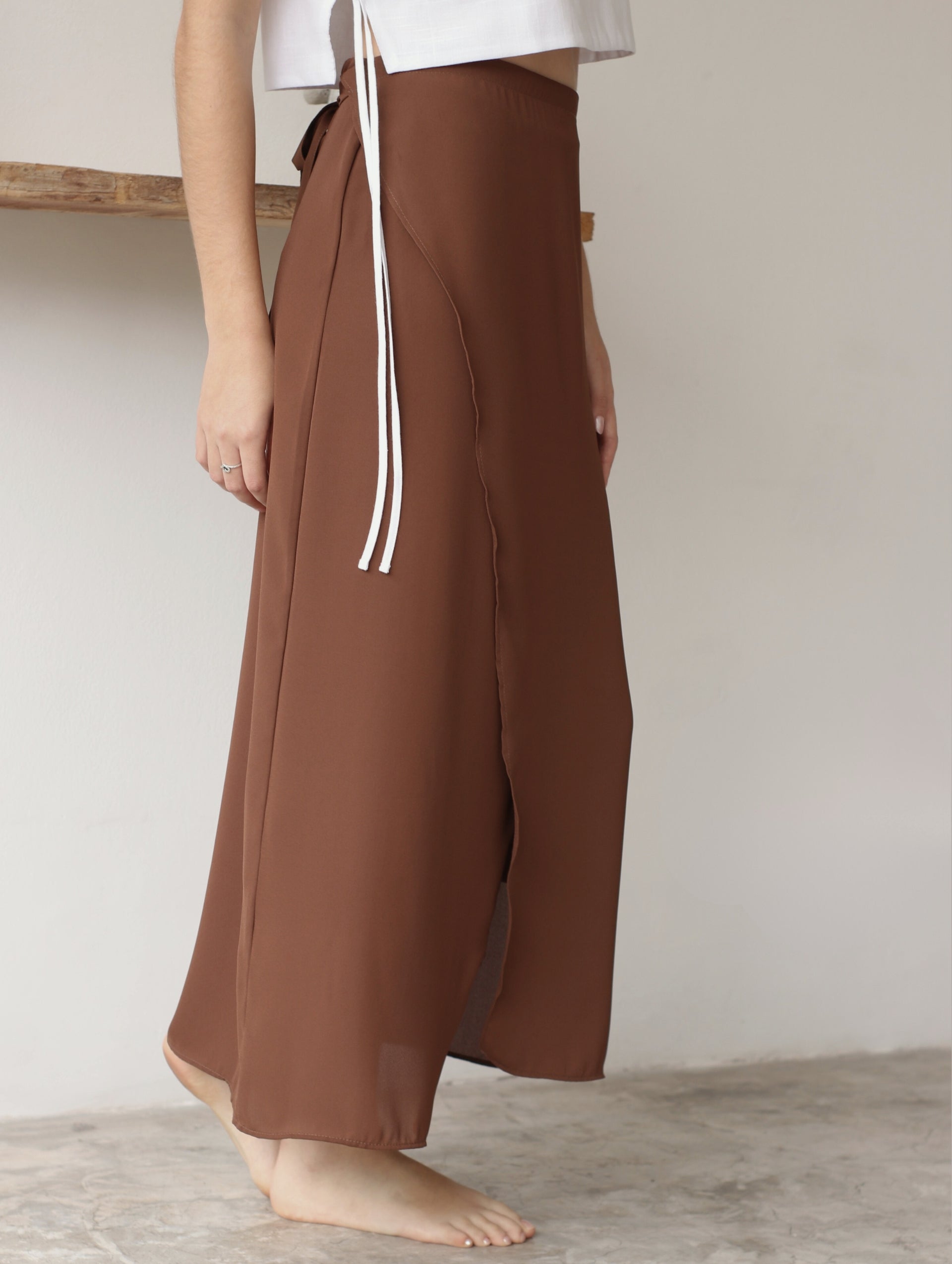 Falda Envolvente - Chocolate