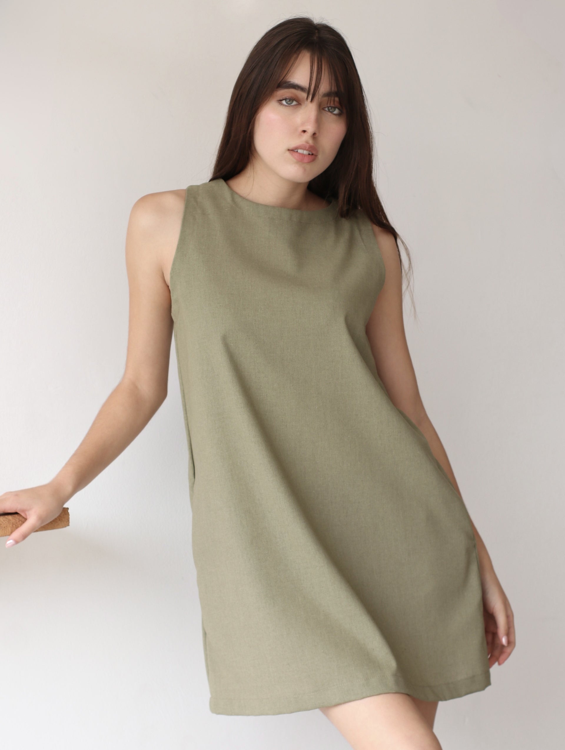 Vestido Lucrecia - Green Pistachio