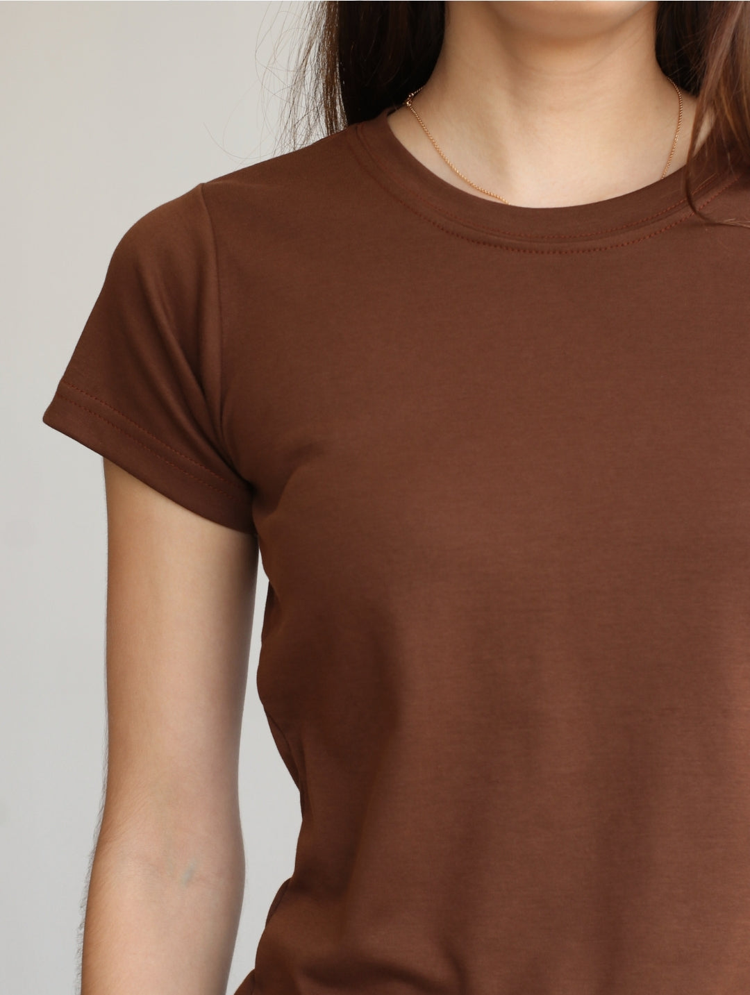 Camiseta Pima Chocolate