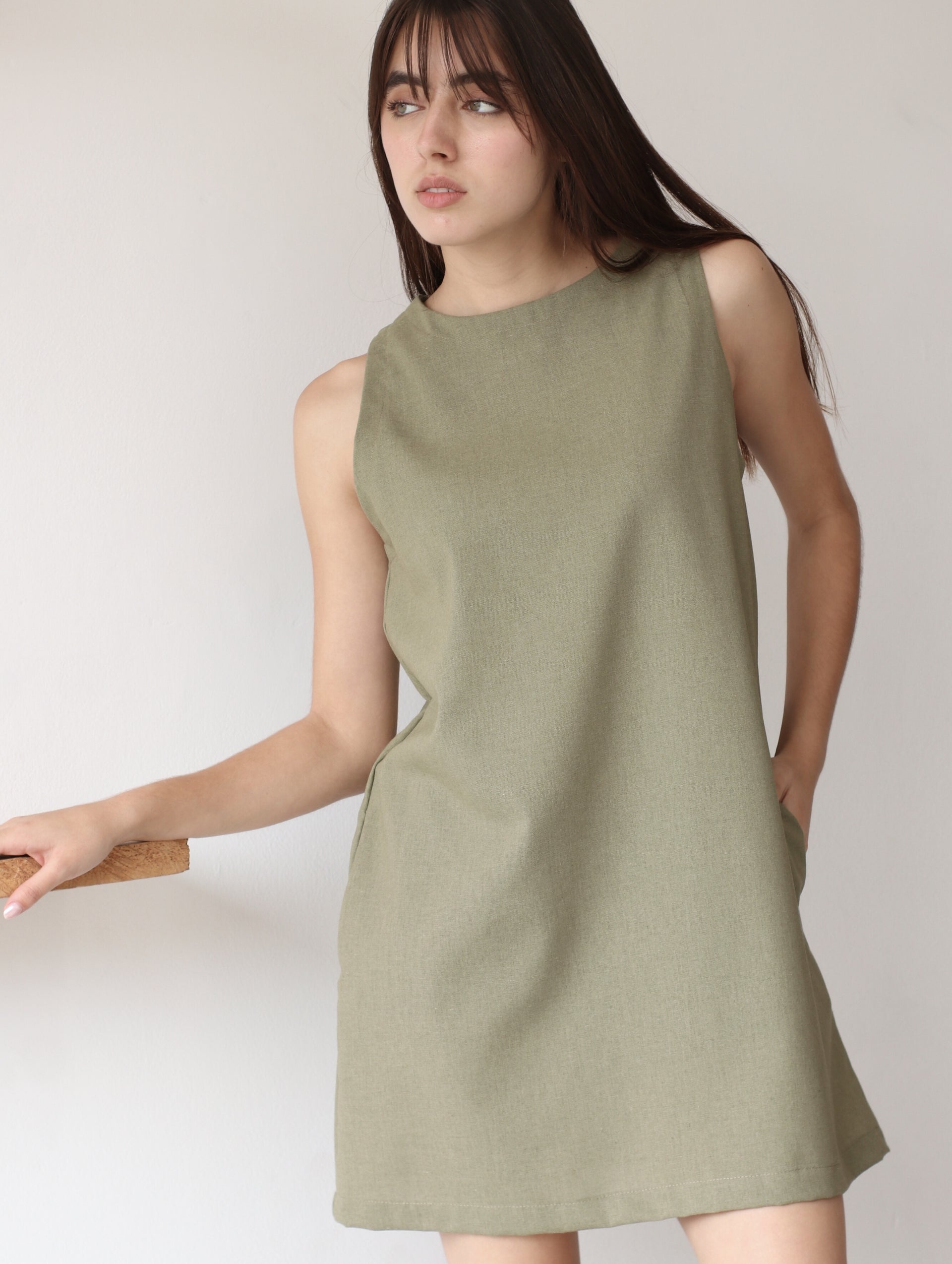 Vestido Lucrecia - Green Pistachio