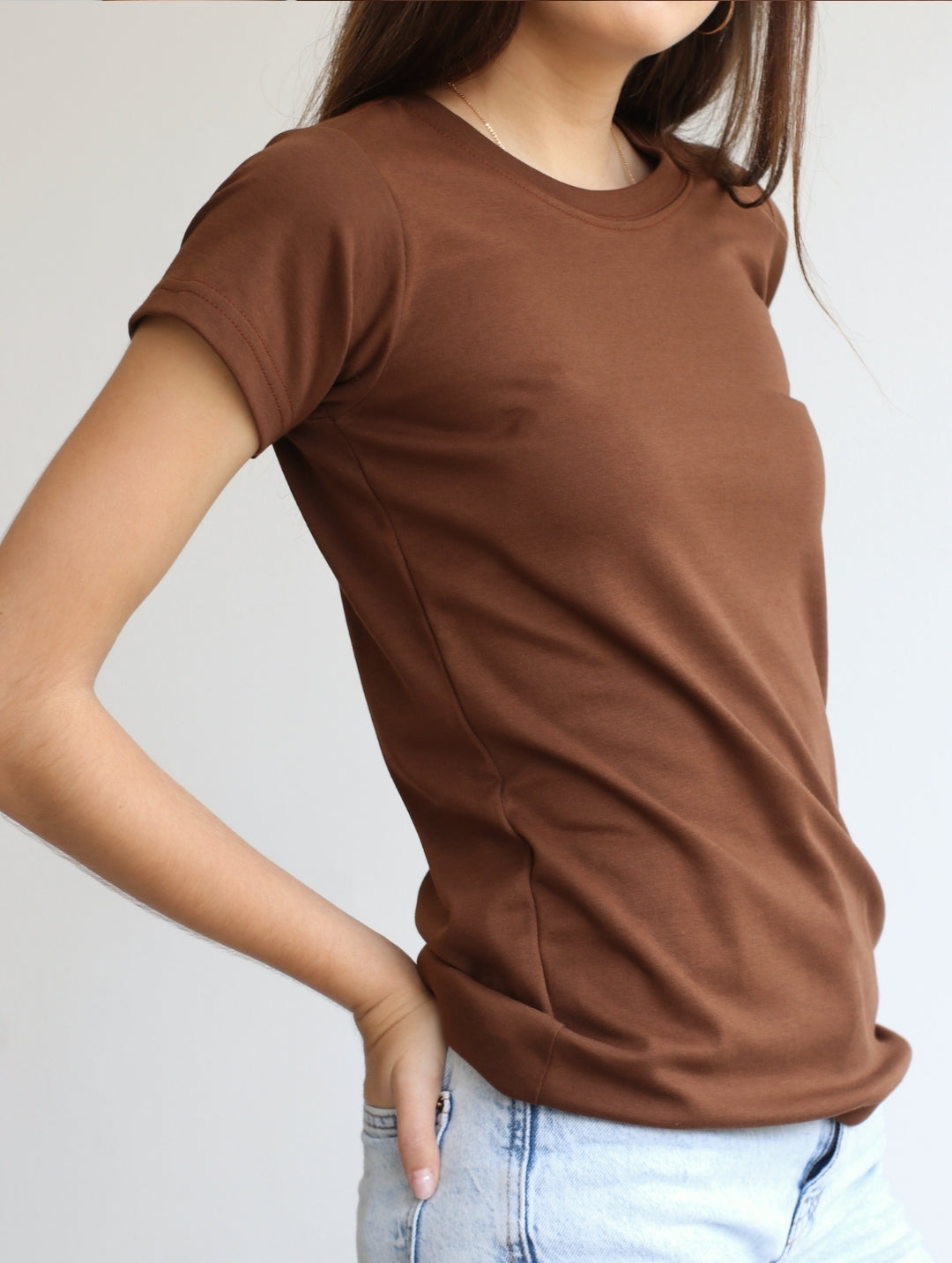 Camiseta Pima Chocolate