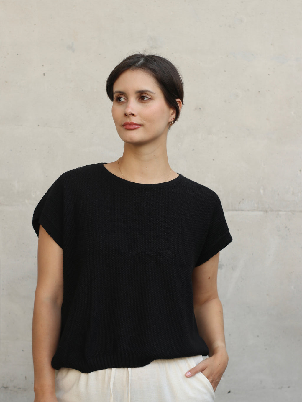 Tejido Ivana - Black