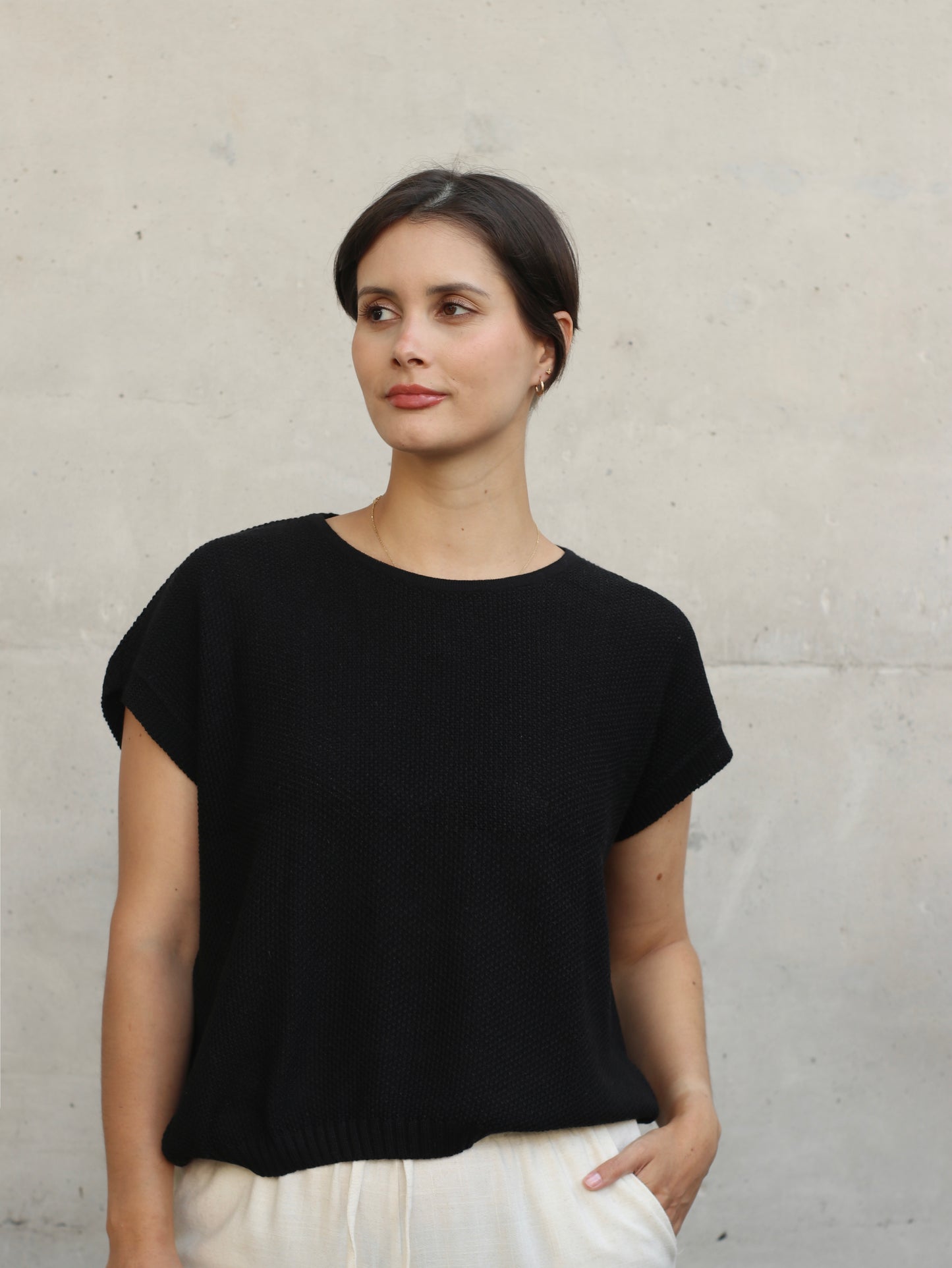 Tejido Ivana - Black