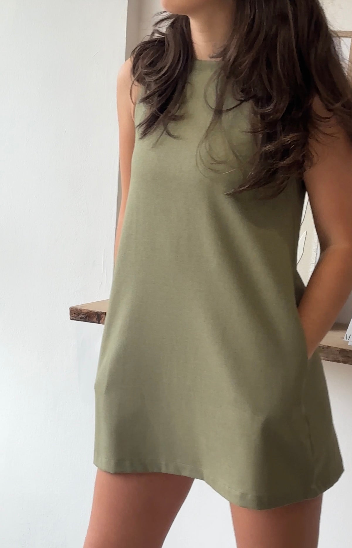 Vestido Lucrecia - Pistachio Green