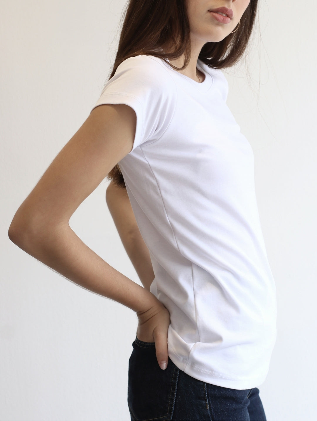 Camiseta Pima Blanca