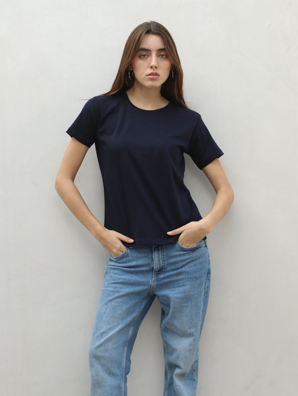 Camiseta Pima Azul