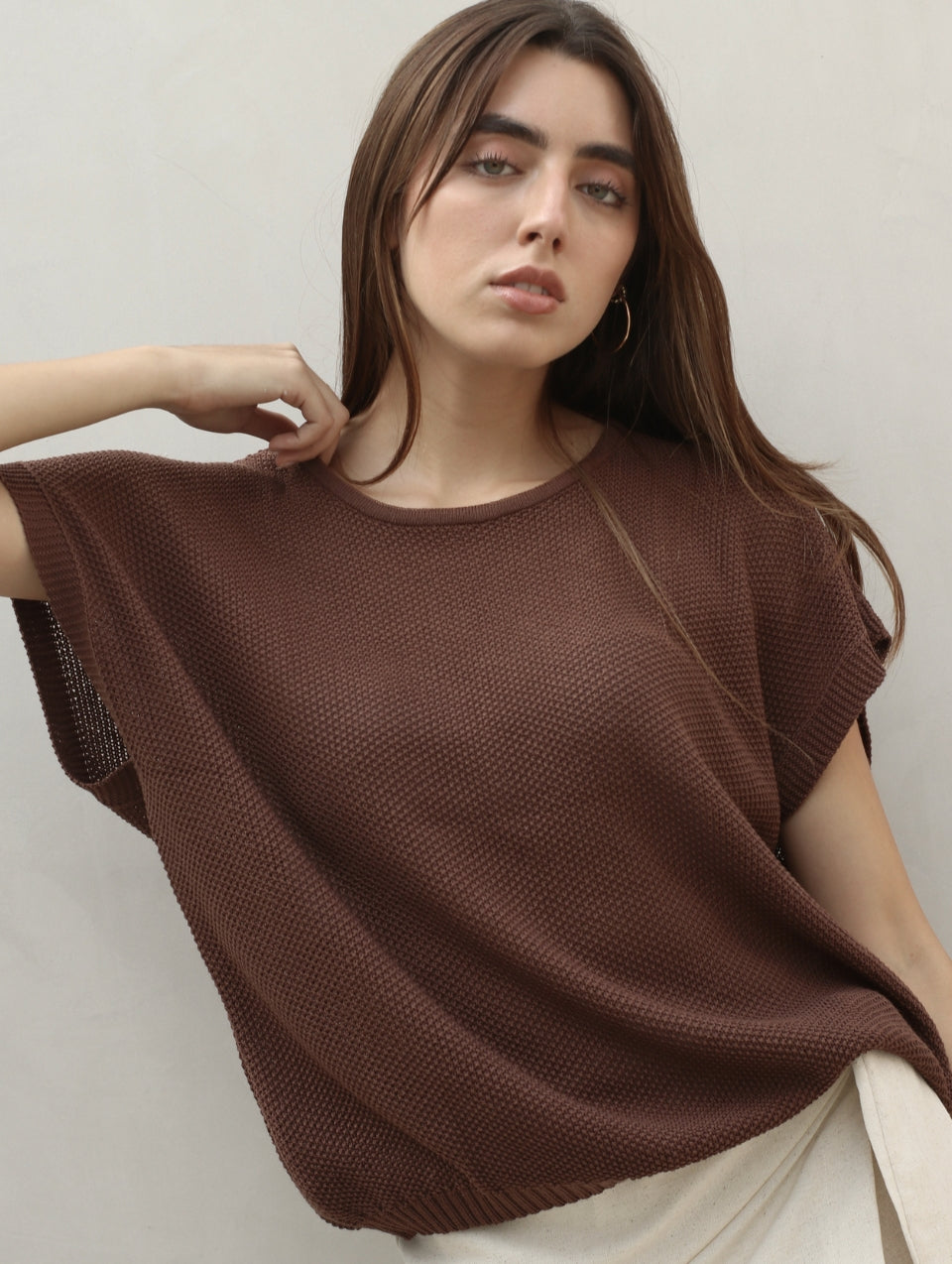 Tejido Ivana Chocolate