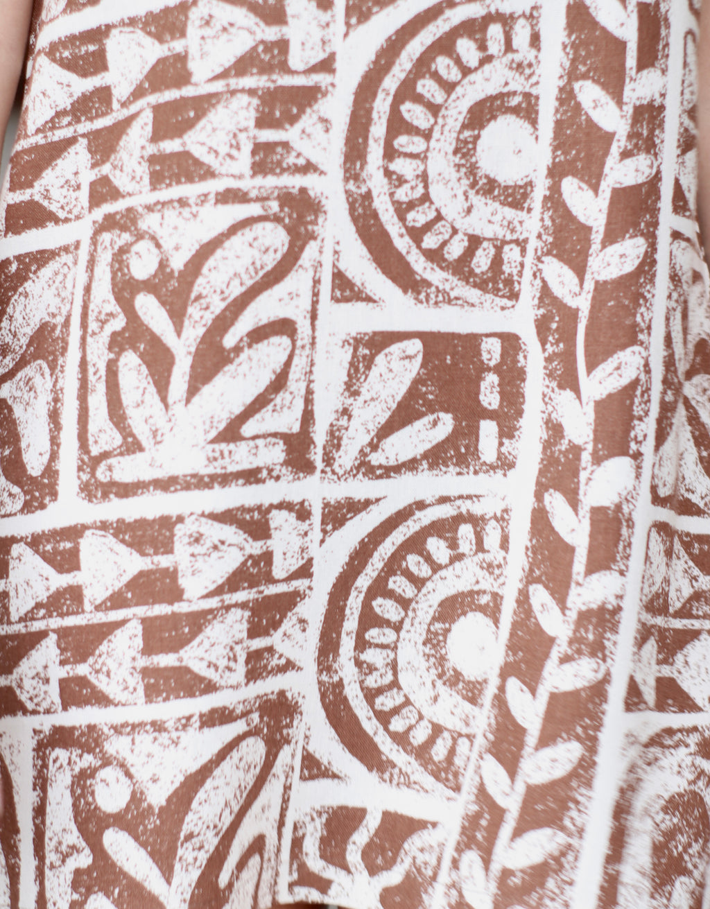 Vestido Lucrecia - Brown Square