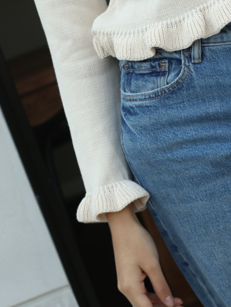 Cardigan Tejido Essential - Beige
