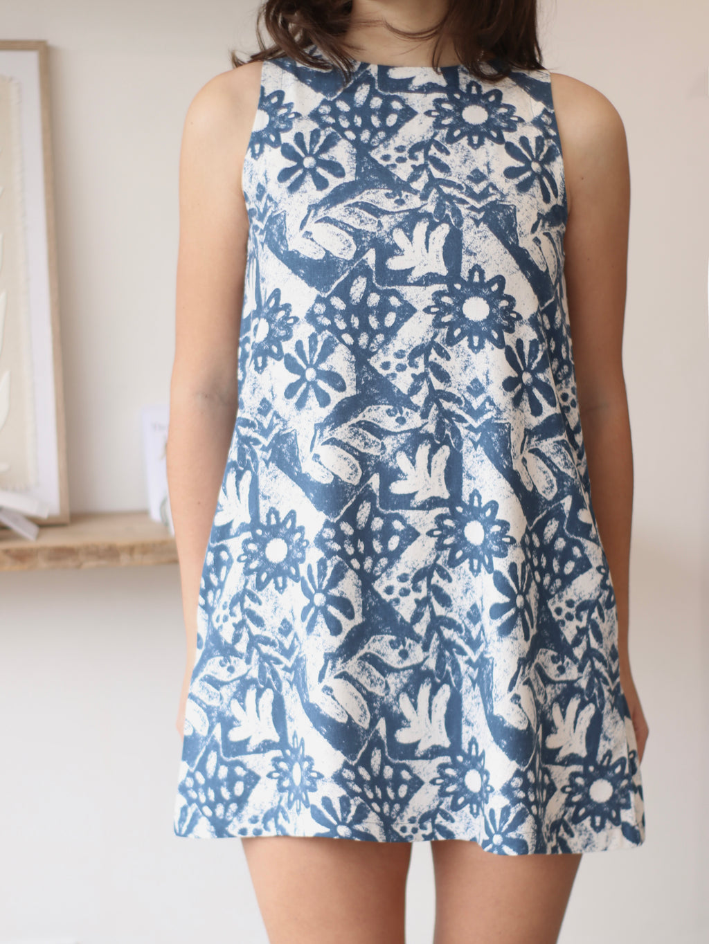 Vestido Lucrecia - Blue Summer