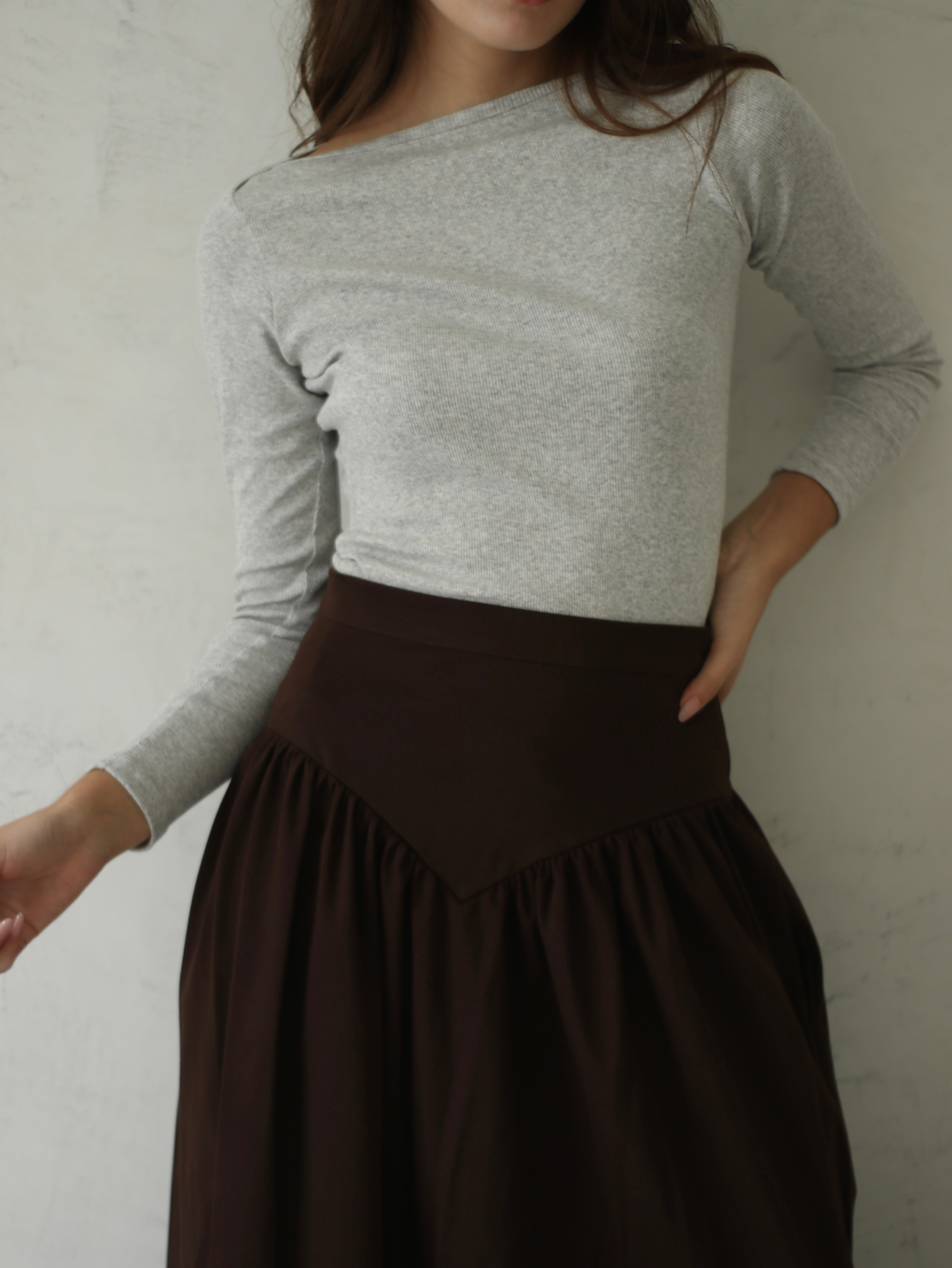 Falda Olivia - Chocolate