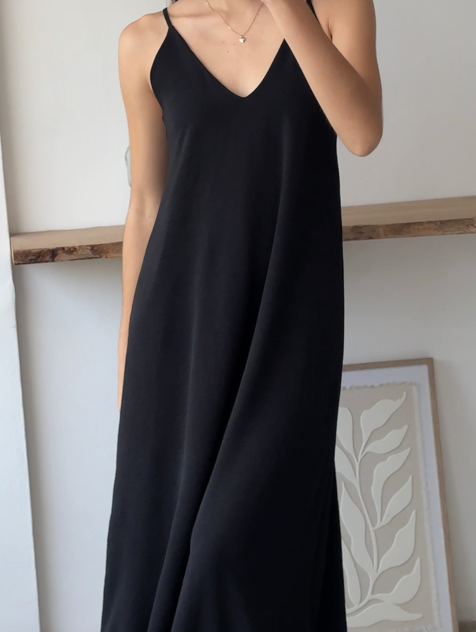 Vestido Sunset Largo Negro